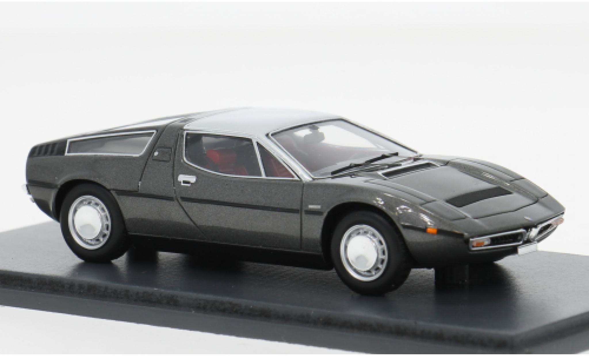 Maserati Bora 1/43 Schuco grau 1971 1:43 coche miniatura