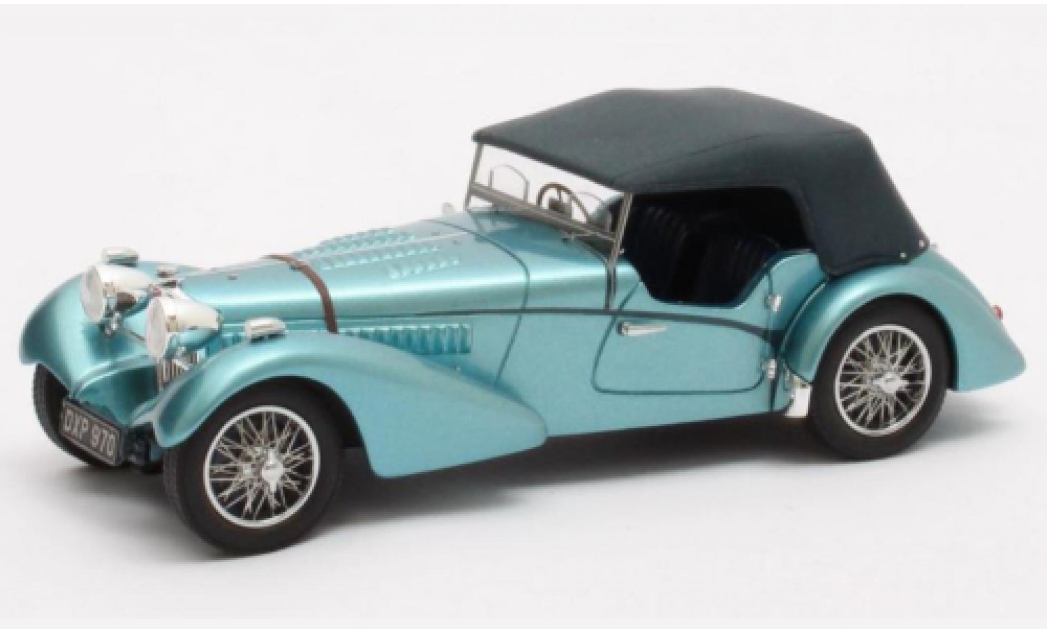 Bugatti 57 1/43 Matrix TSC Sports Tourer Vanden Plas metallise blau RHD 1938 1:43 coche miniatura