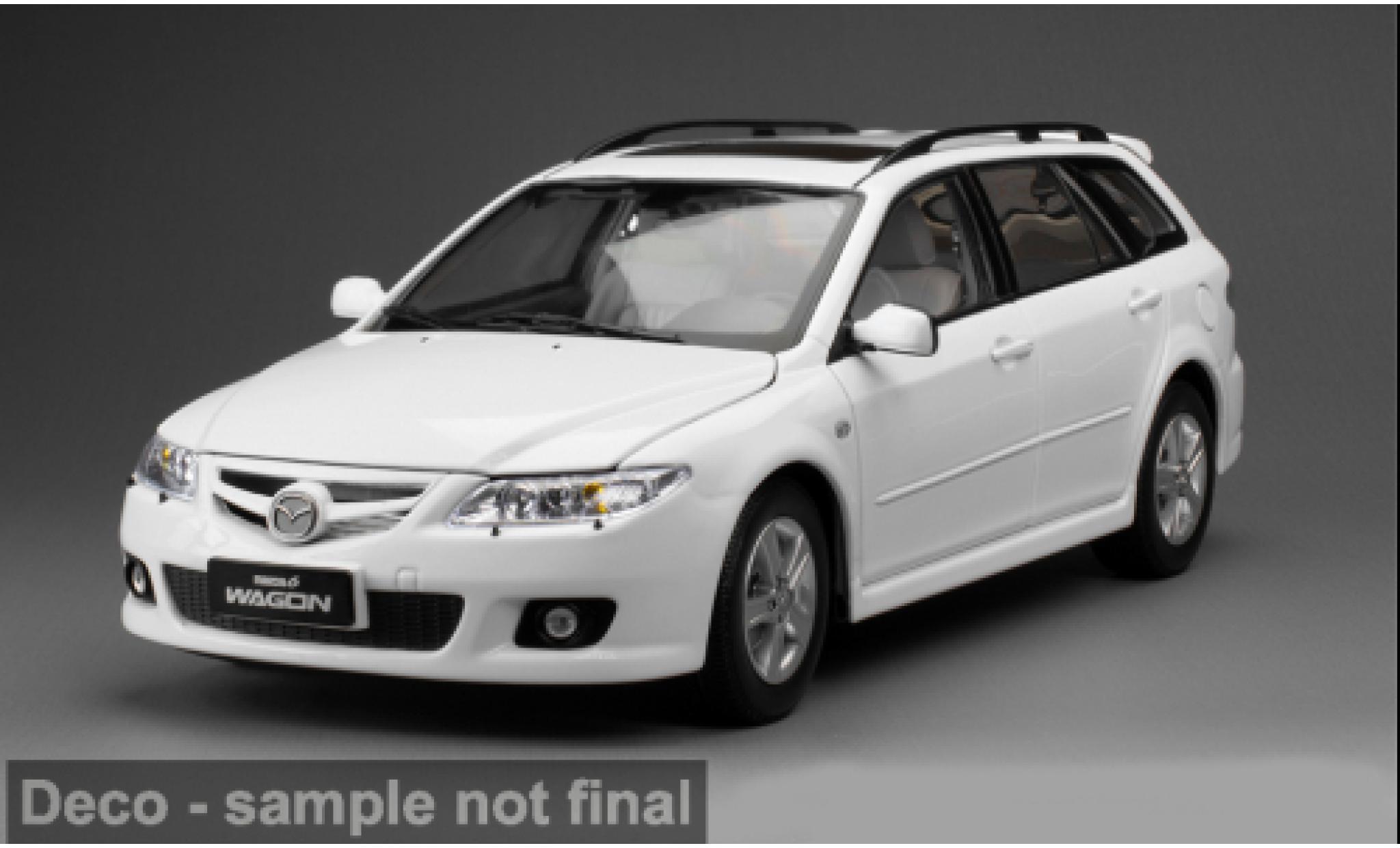 Mazda 6 1/18 Sun Star weiss 1:18 coche miniatura