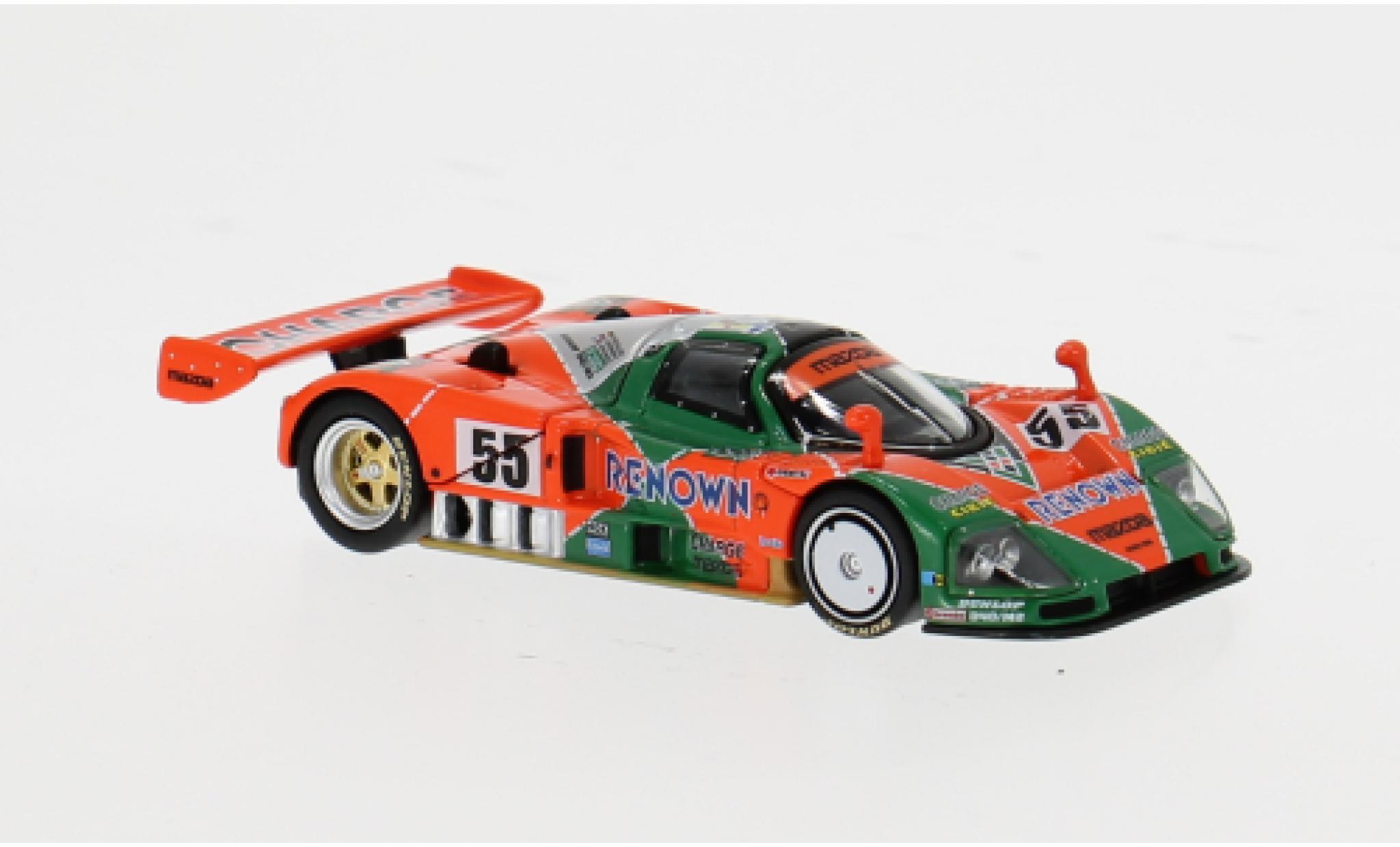 Mazda 787B 1/64 Pop Race 24h Le Mans 1991 #55 1:64 coche miniatura