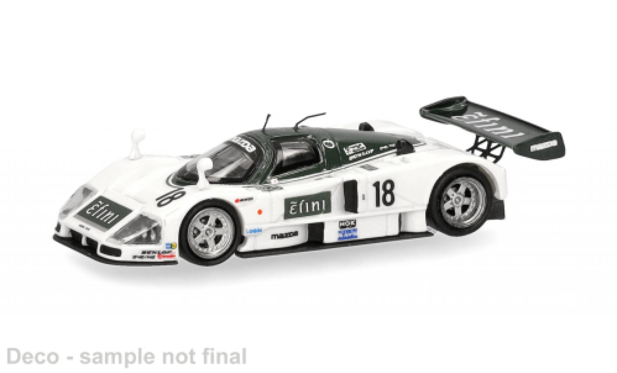 Mazda 787B 1/87 Micro City 87 weiss 1:87 coche miniatura