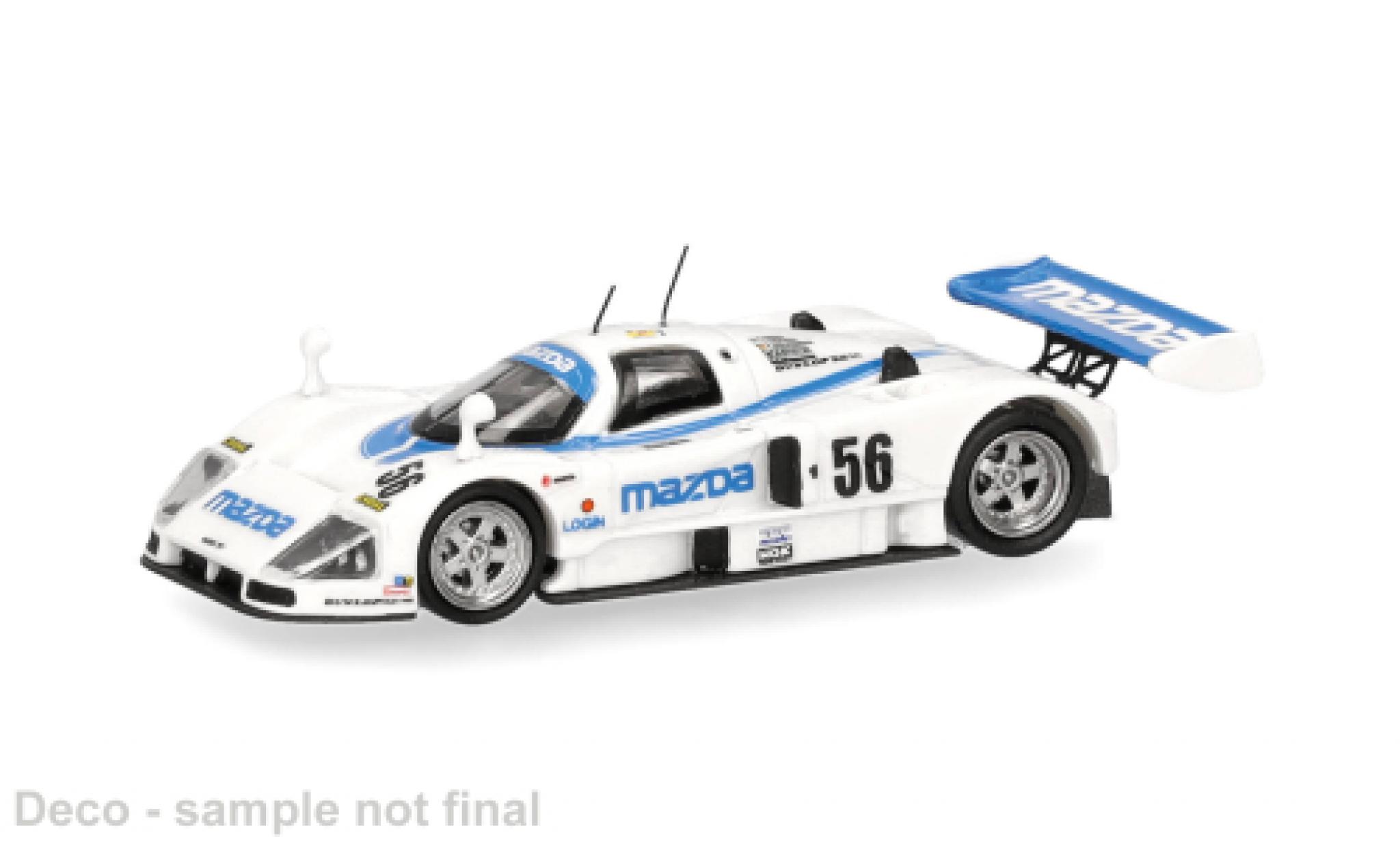 Mazda 787B 1/87 Micro City 87 weiss/blau #56 1:87 coche miniatura