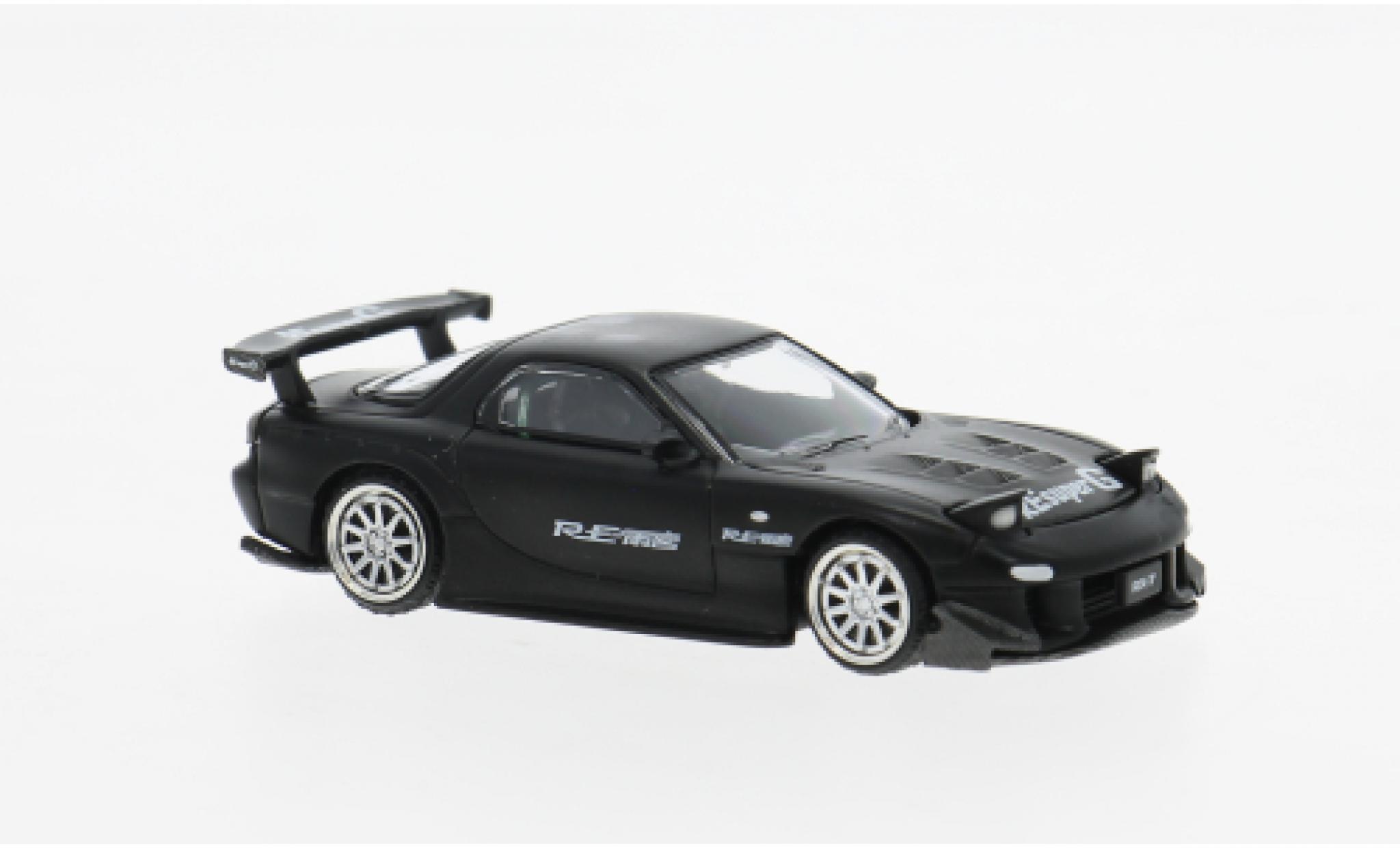 Mazda RX7 1/64 Pop Race RE-Amemiya grau 1:64 coche miniatura
