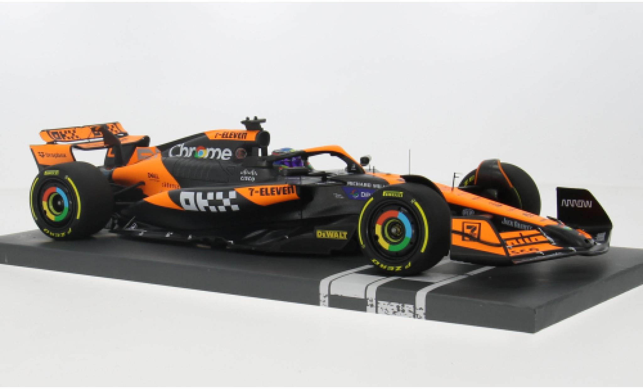 McLaren F1 1/18, Minichamps Minichamps MCL38 Formel 1 Ungarn 2024 Team O.Piastri 1:18 coche miniatura