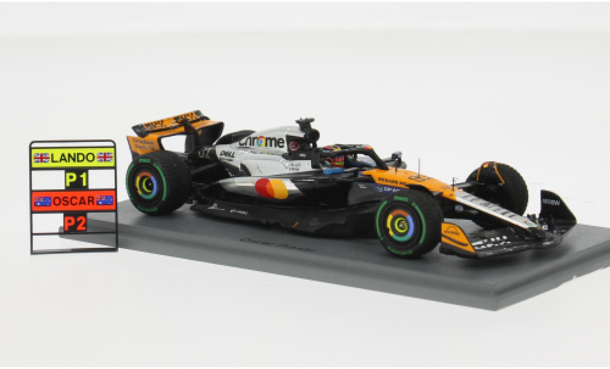 McLaren F1 1/43 Spark MCL39 Formel 1 GP Gro&Atilde;�britannien 2025 Team #81 O.Piastri 1:43 coche miniatura