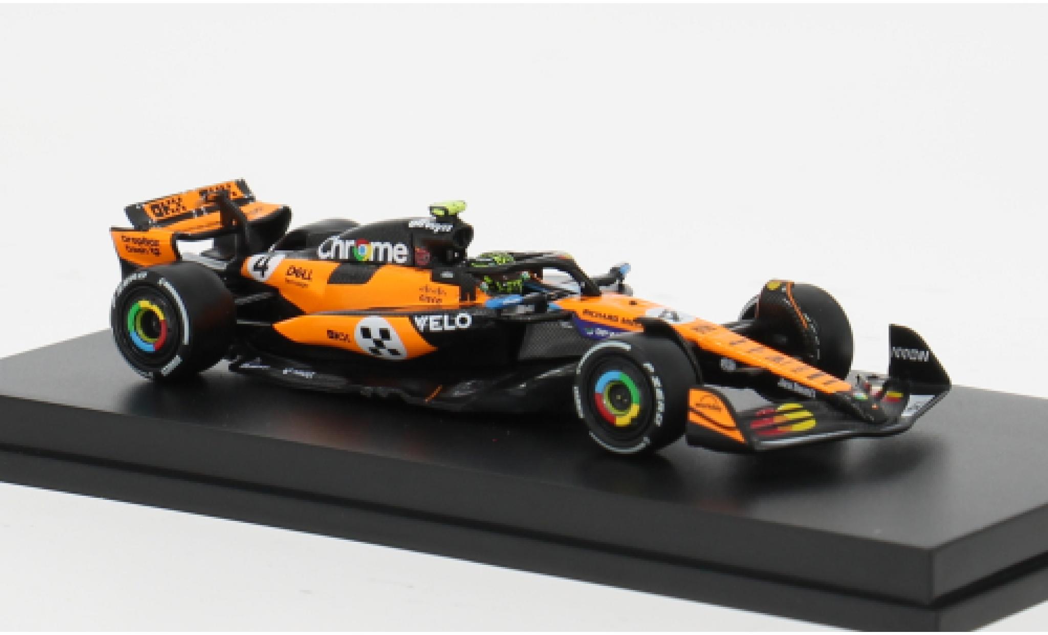 McLaren F1 1/64 Minichamps MCL39 Formel 1 GP Monaco 2025 Team #4 L.Norris 1:64 coche miniatura