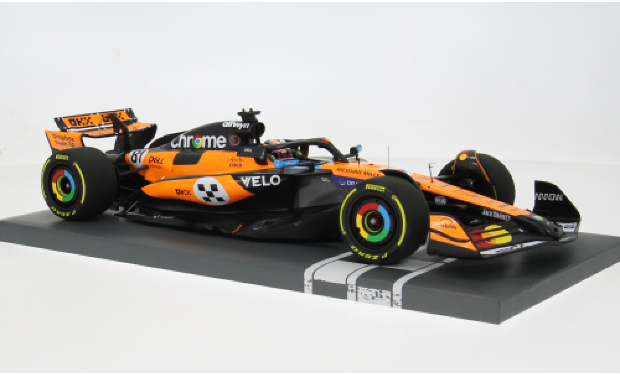 McLaren F1 1/18 Minichamps MCL39 Formel 1 GP Monaco 2025 Team #81 O.Piastri 1:18 coche miniatura