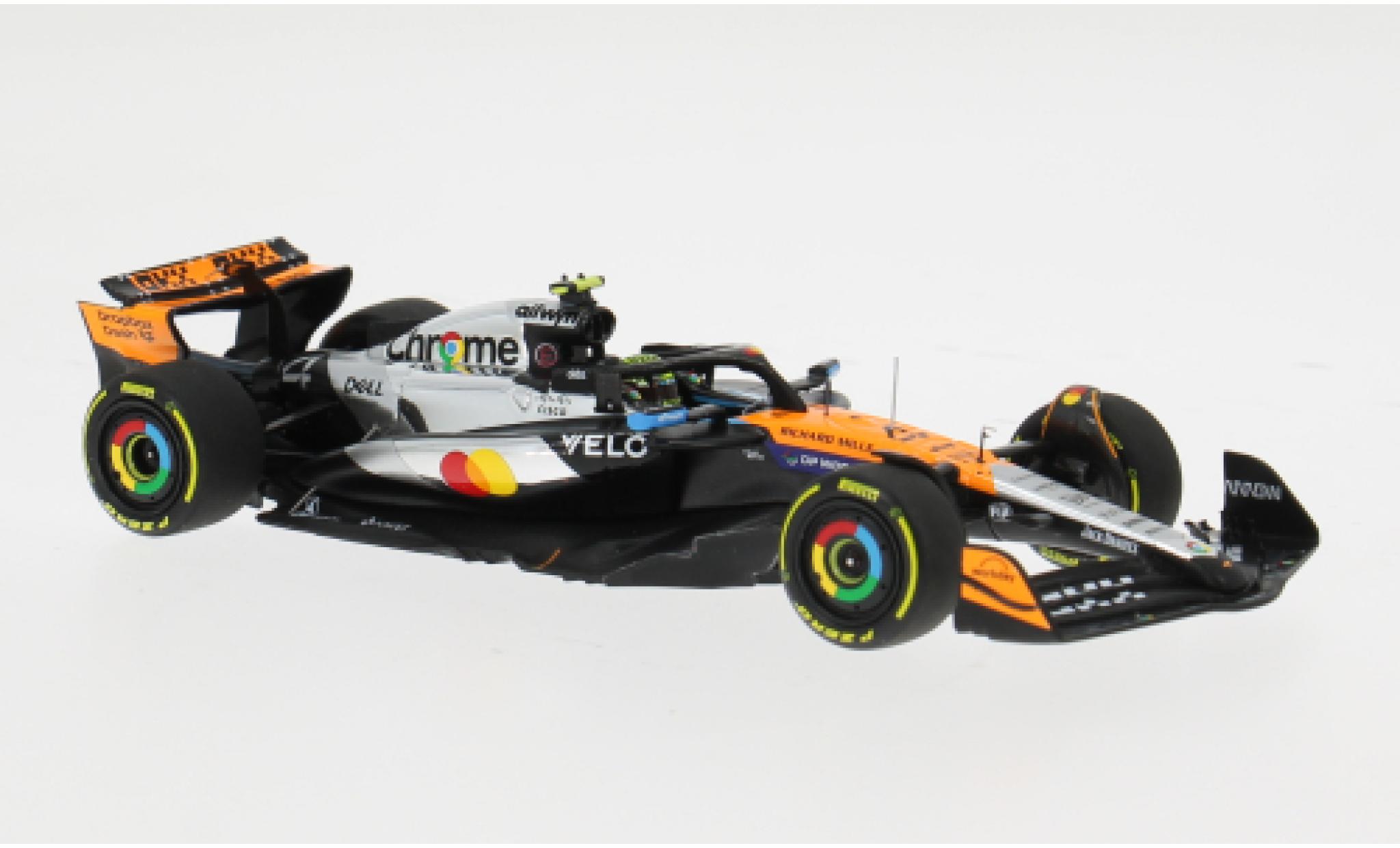 McLaren F1 1/43 Minichamps MCL39 Formel 1 GP Silverstone 2025 Team L.Norris 1:43 coche miniatura