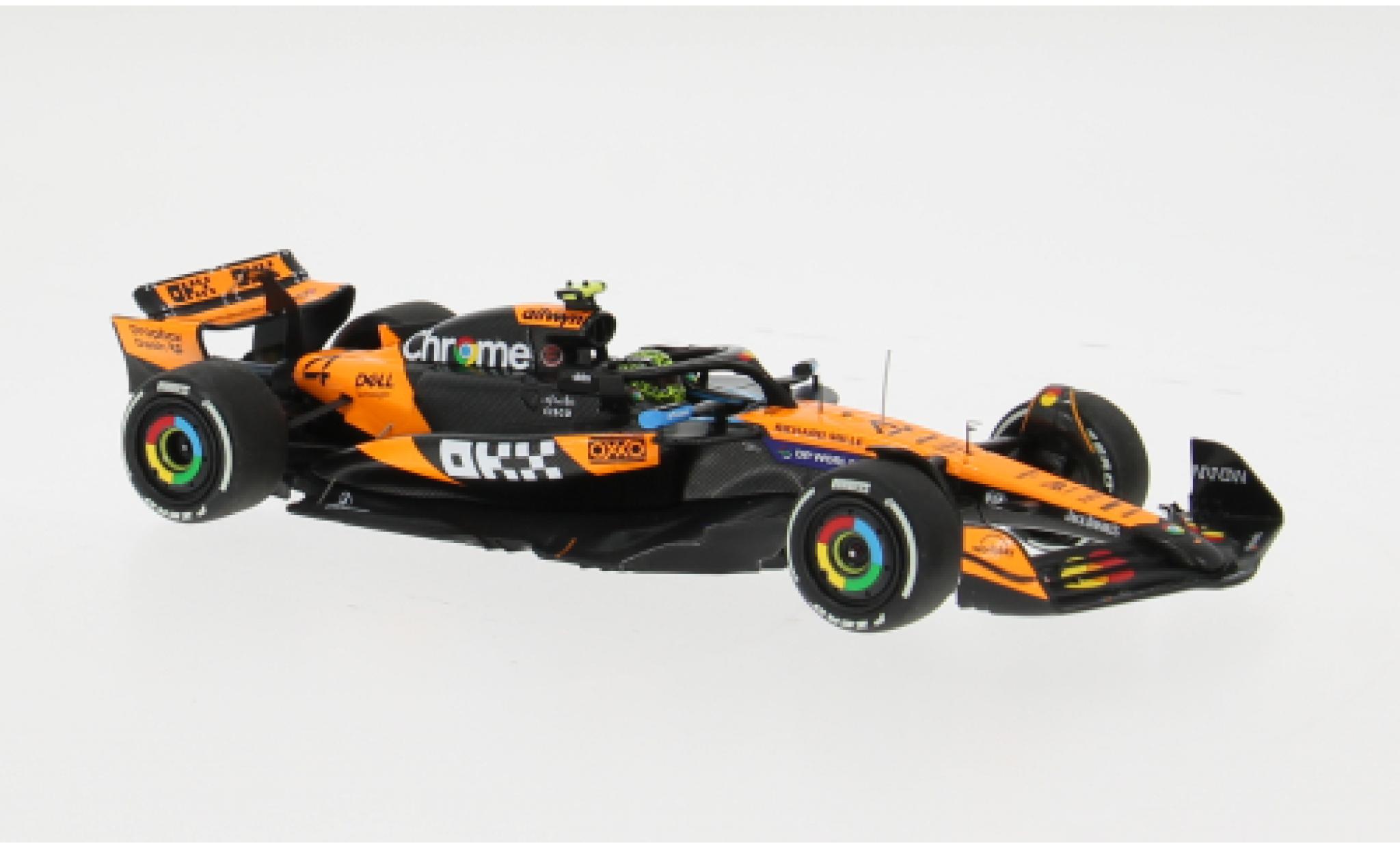 McLaren F1 1/43 Minichamps MCL39 Formel 1 GP Ungarn 2025 Team #4 L.Norris 1:43 coche miniatura
