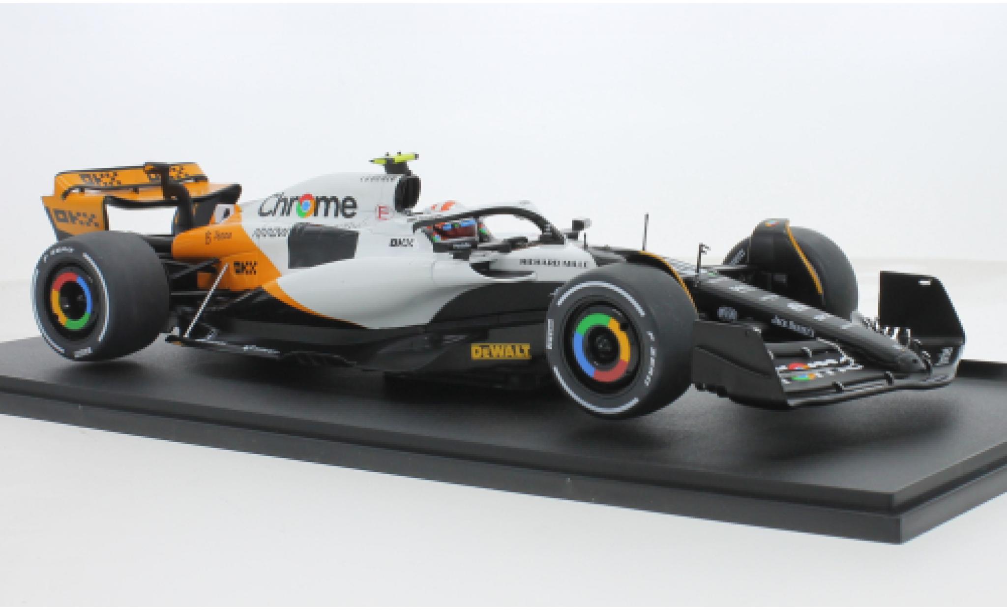 McLaren F1 1/18 Solido MCL60 Formel 1 GP Monaco 2023 Team #4 L.Norris 1:18 coche miniatura