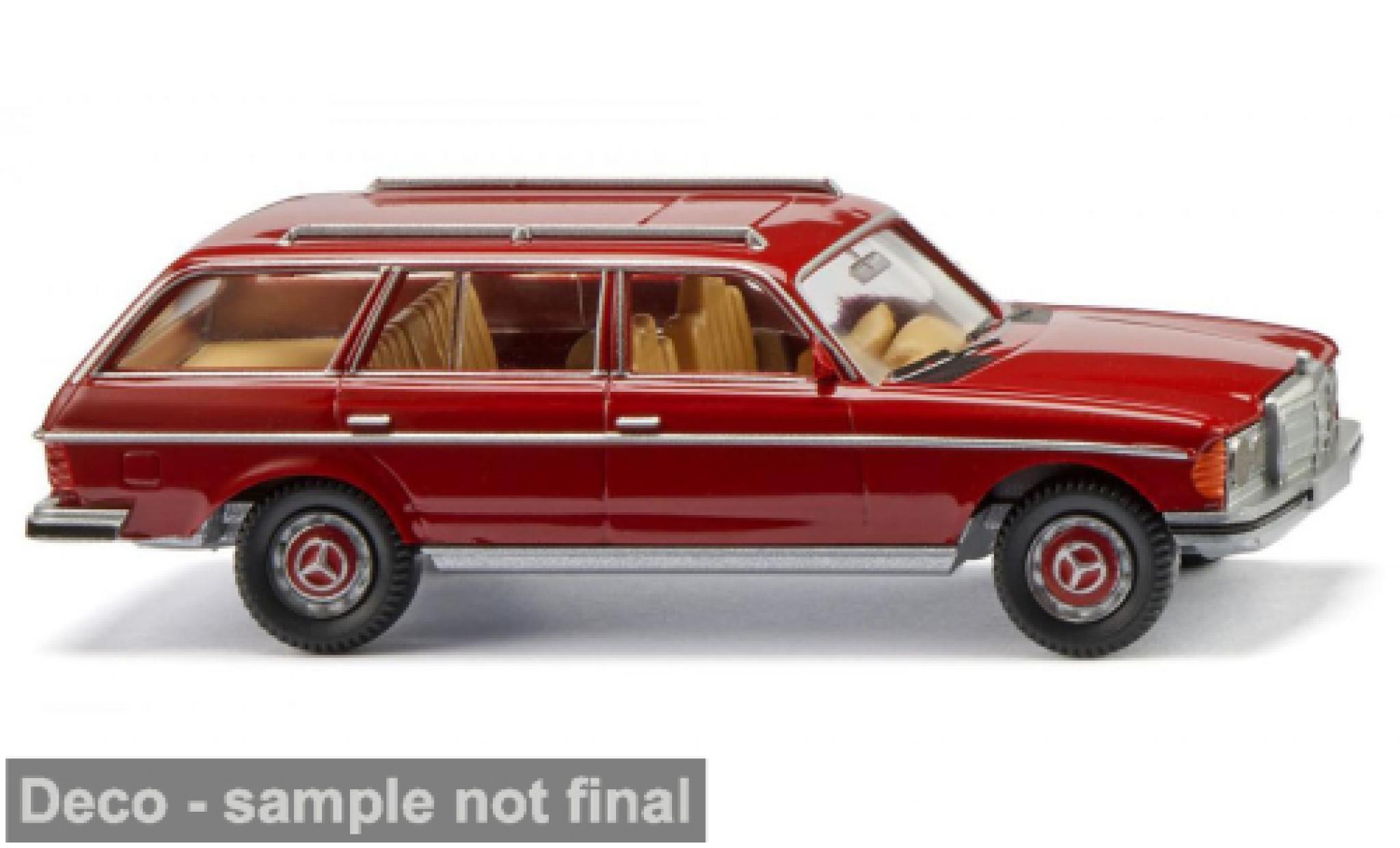 Mercedes 250 1/87 Wiking T rot 1978 1:87 coche miniatura