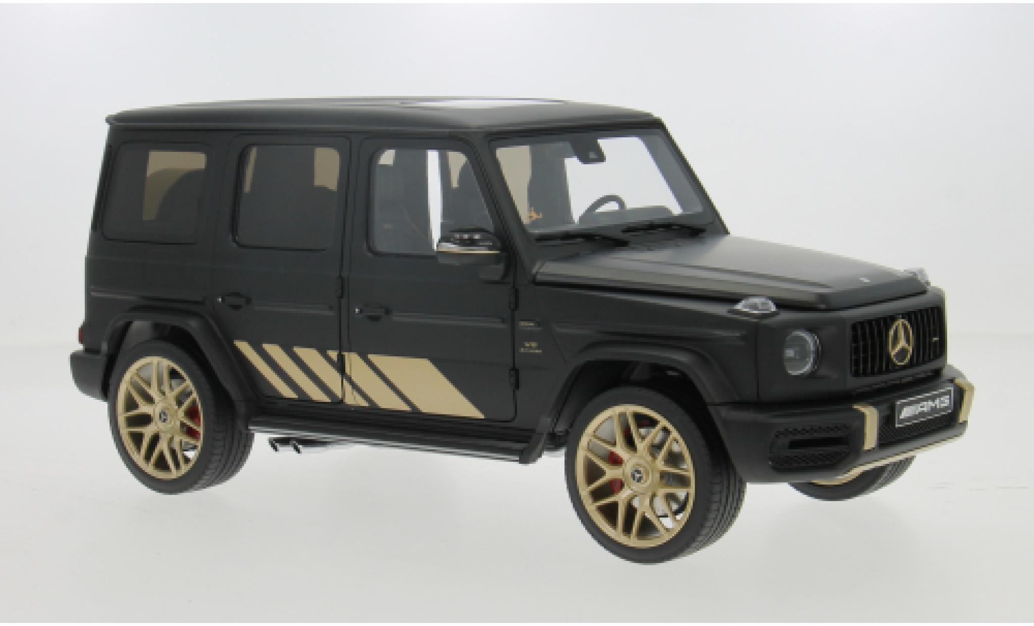 Mercedes Classe G 1/18 Almost Real AMG G63 (W463) schwarz/gold 2024 1:18 coche miniatura