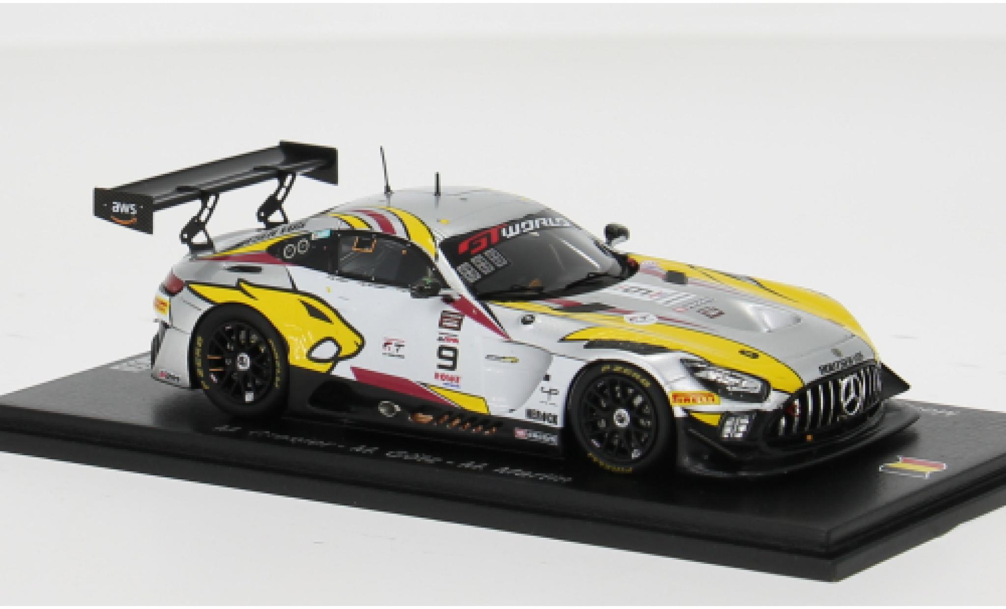 Mercedes AMG GT 1/43 Spark 3 EVO 24h Spa 2025 Boutsen VDS #9 M.Grenier/M.G&ouml;tz 1:43 coche miniatura