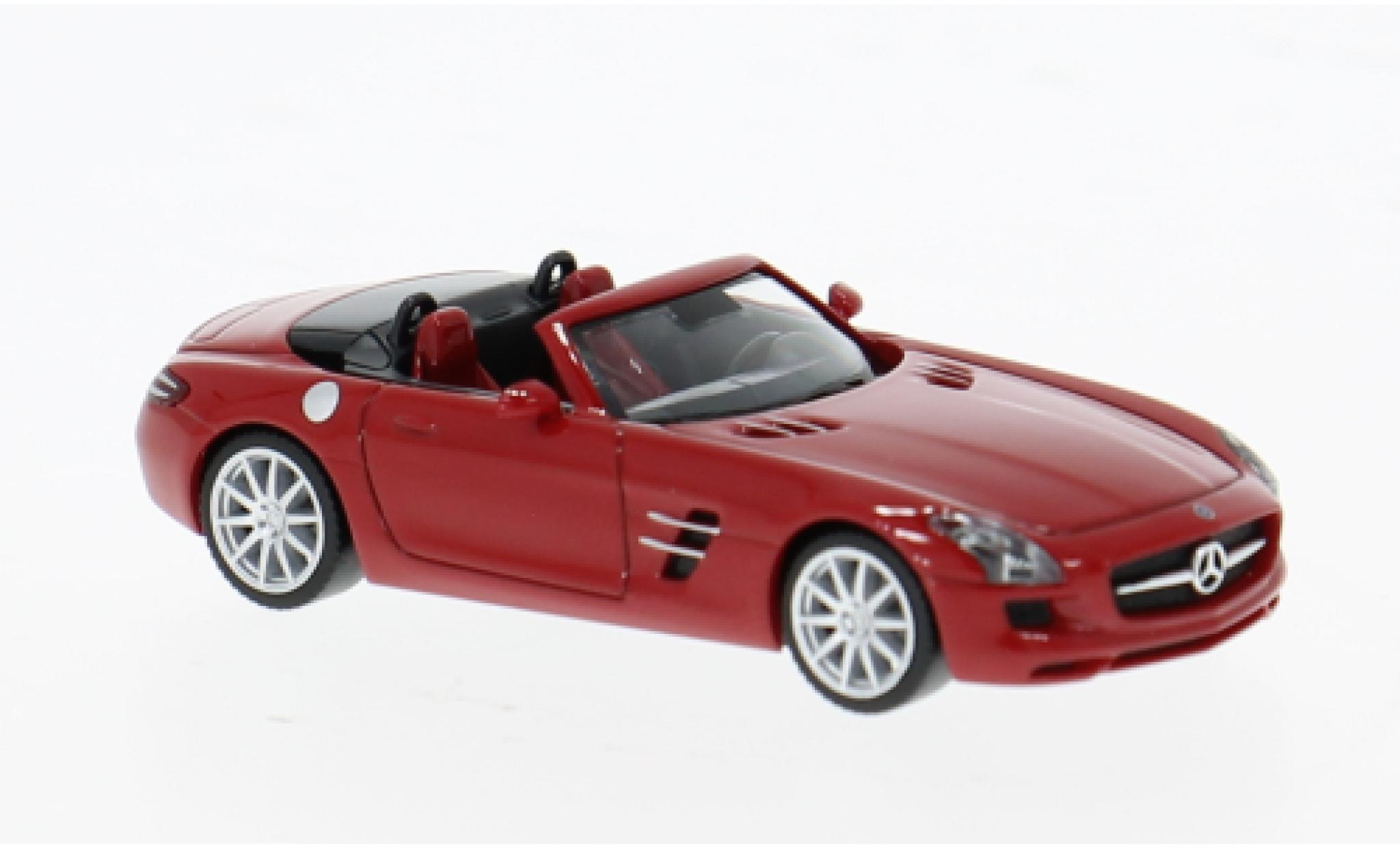 Mercedes SLS 1/87 Herpa AMG Roadster rot 1:87 coche miniatura