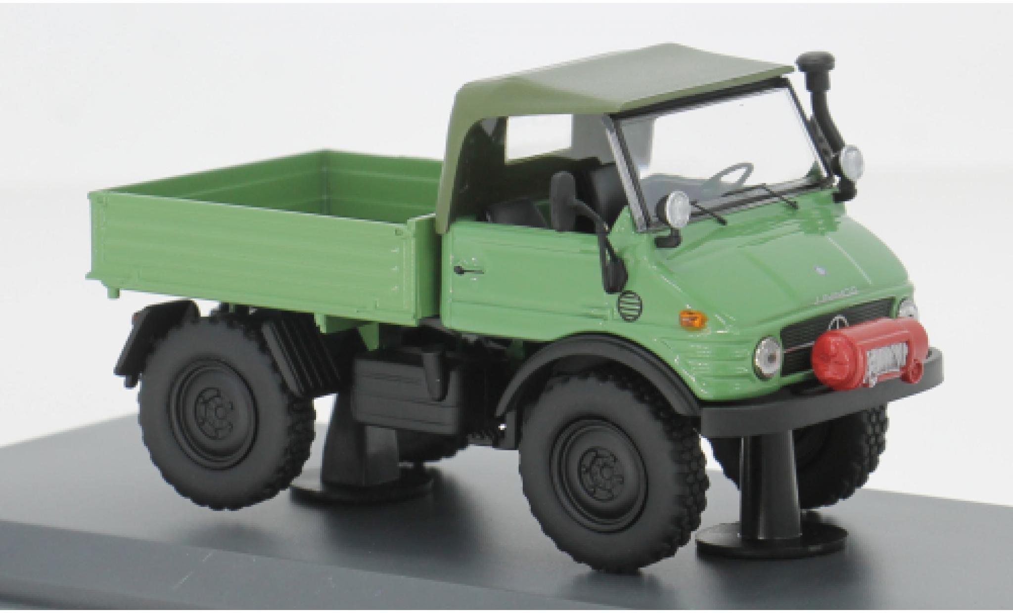 Mercedes Unimog 1/43 Schuco U406 gr&uuml;n 1:43 coche miniatura