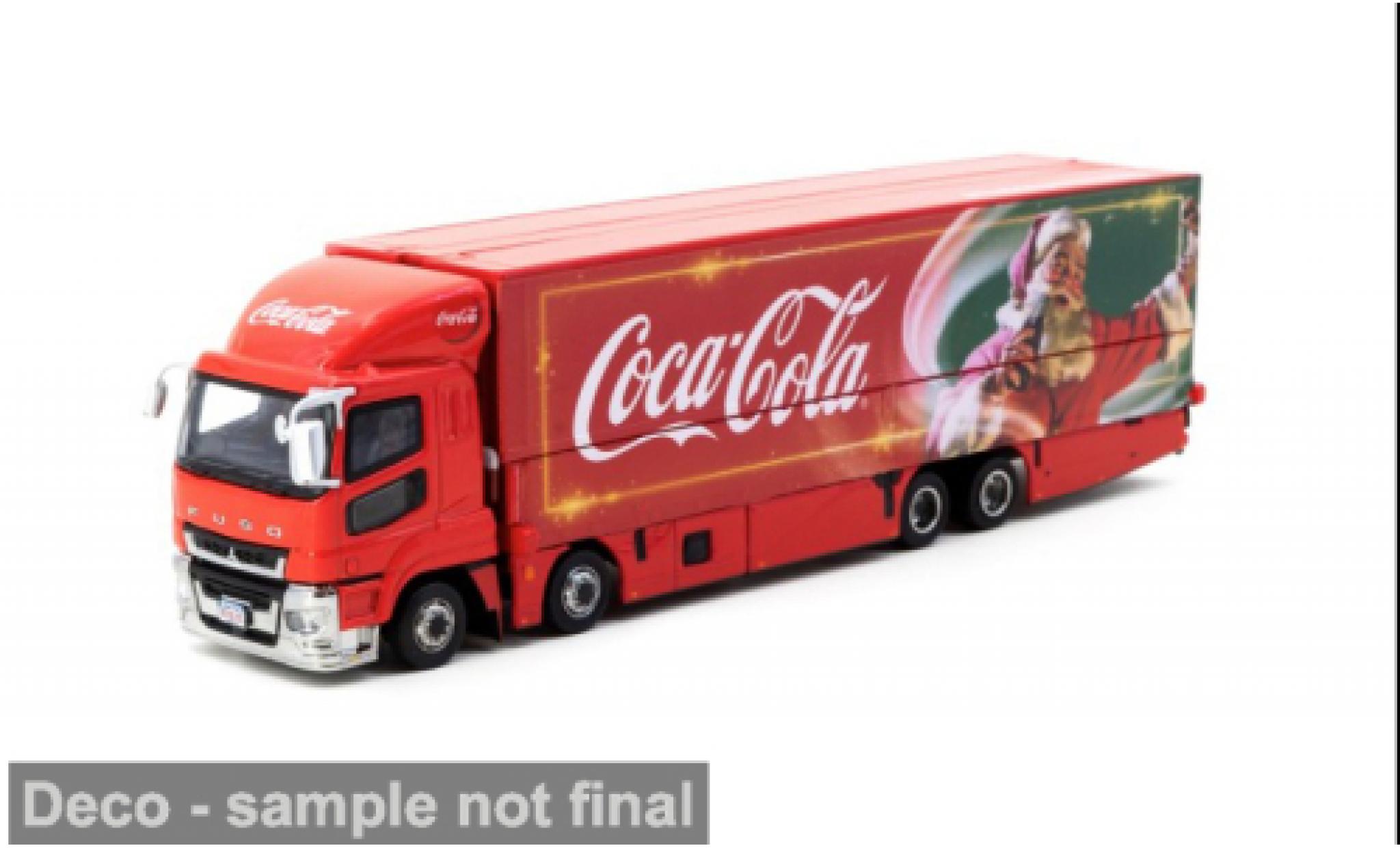 Mitsubishi Fuso 1/64 Tarmac Works Super Great Coca Cola Santa 1:64 coche miniatura