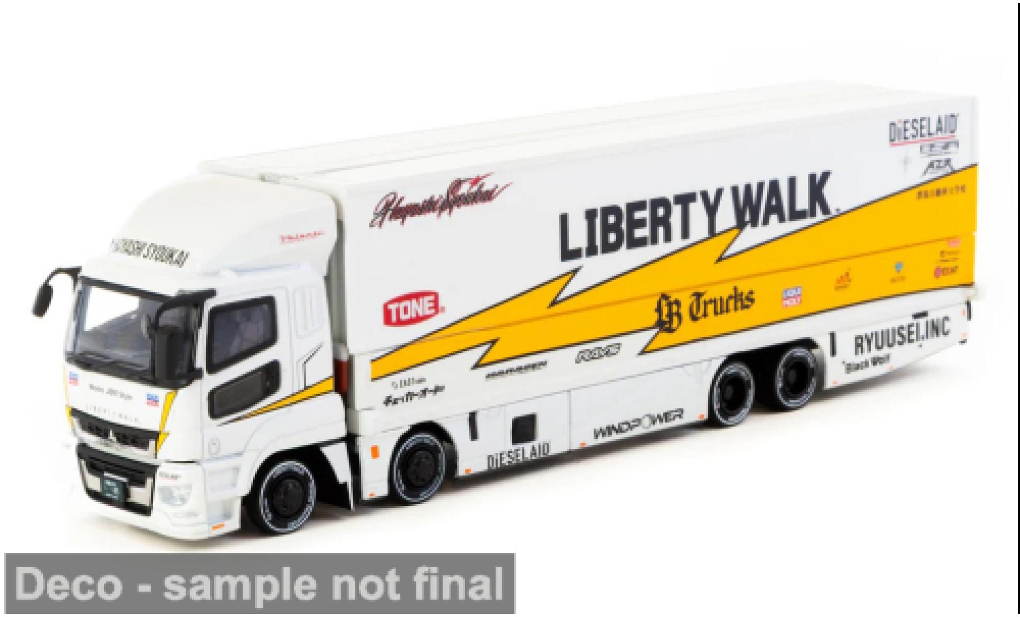 Mitsubishi Fuso 1/64 Tarmac Works Super Great LB-Trucks 1:64 coche miniatura