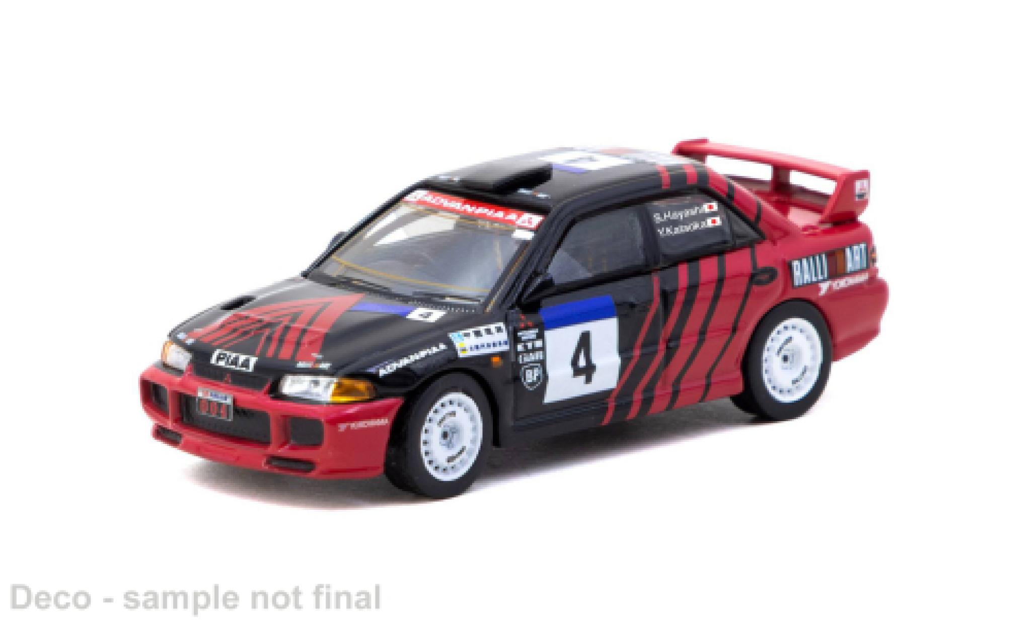 Mitsubishi Lancer 1/64 Tarmac Works EVO III Rallye China 1998 #4 Y.Kataoka 1:64 coche miniatura