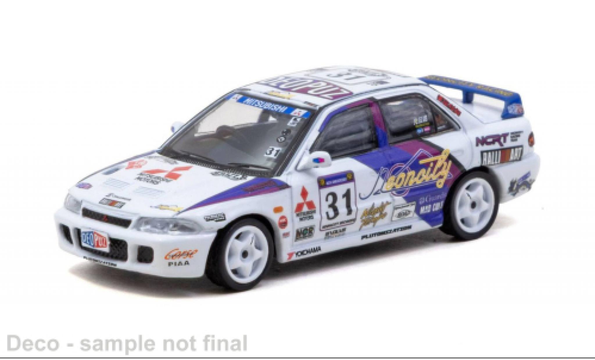 Mitsubishi Lancer 1/64 Tarmac Works Evo Rally Hong Kong-Peking 2025 #31 1:64 coche miniatura