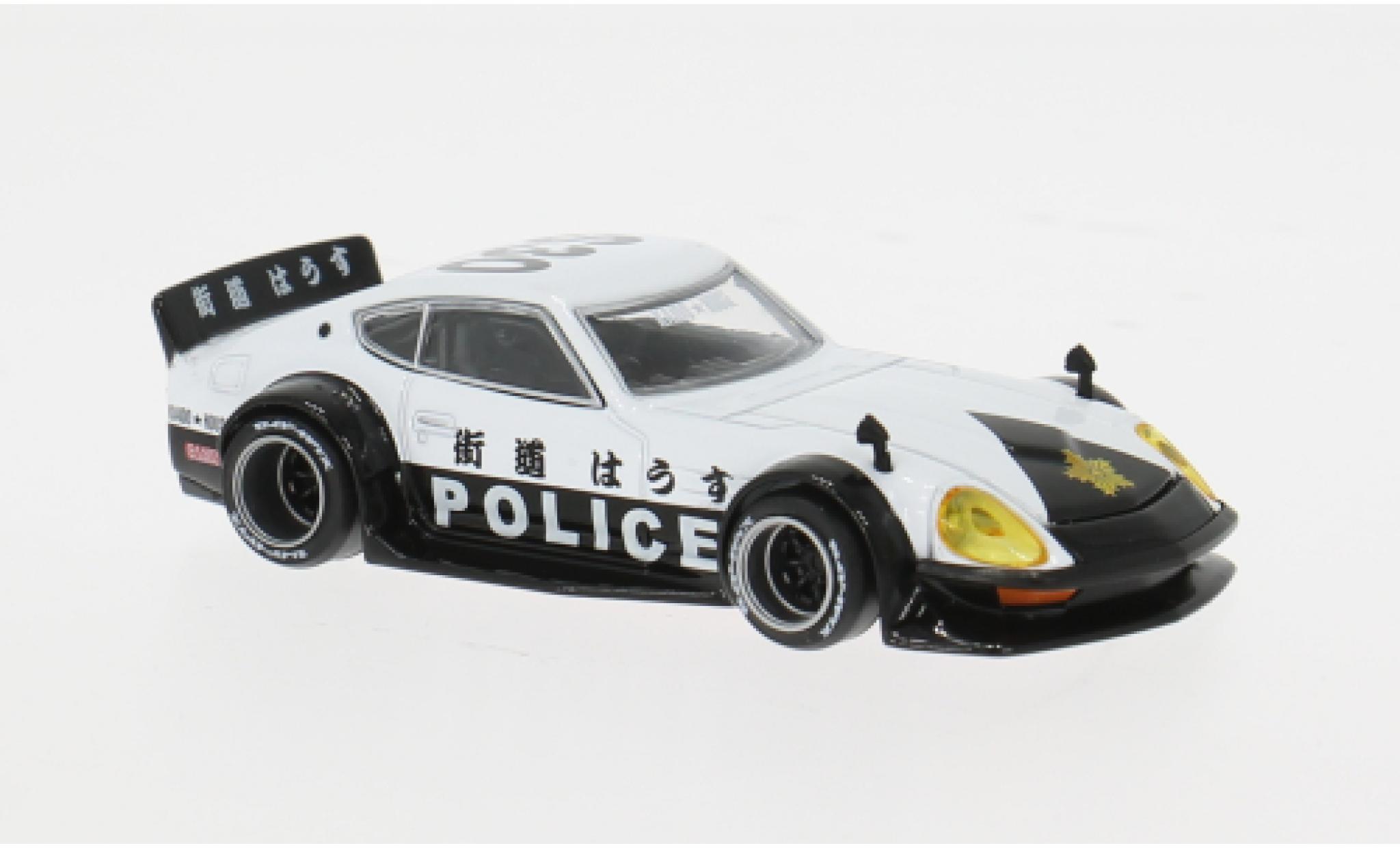 Nissan Fairlady Z 1/64 Mini GT 1978 Kaido GT Police 1:64 coche miniatura