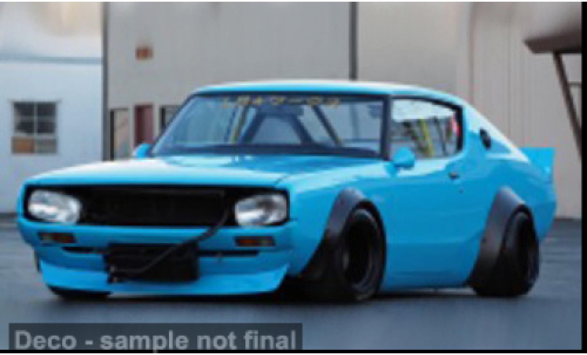 Nissan Skyline 1/43 Solido GT-R (KPGC110) blau 1972 1:43 coche miniatura