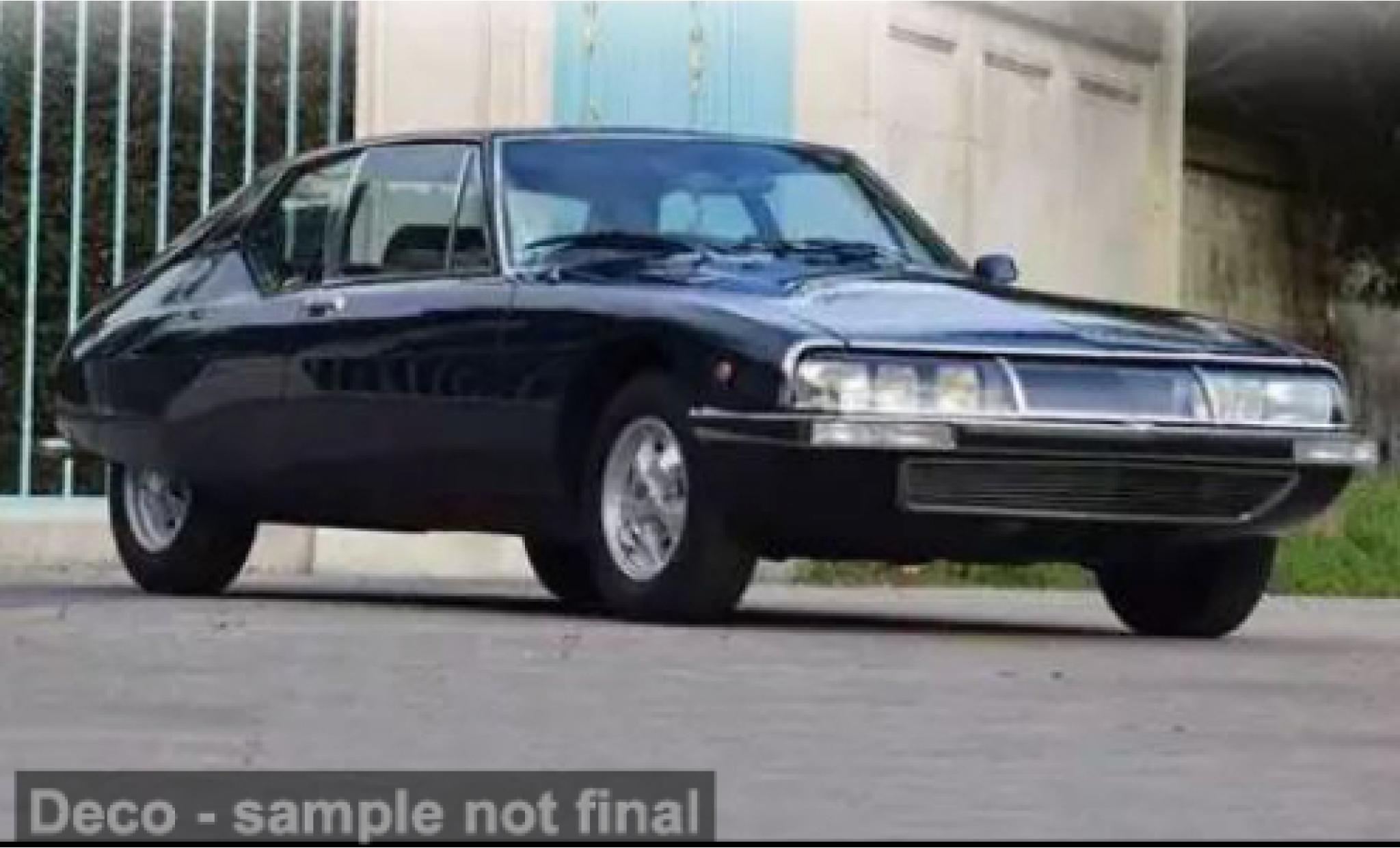 Citroen SM Norev blau 1972 1:87 coche miniatura