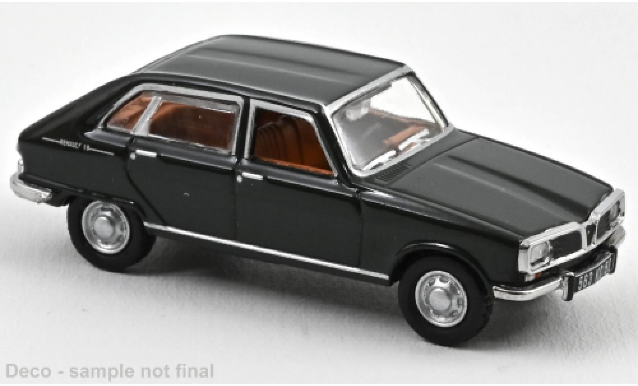 Renault 16 1967 R16 Negro Norev Escala 1/18