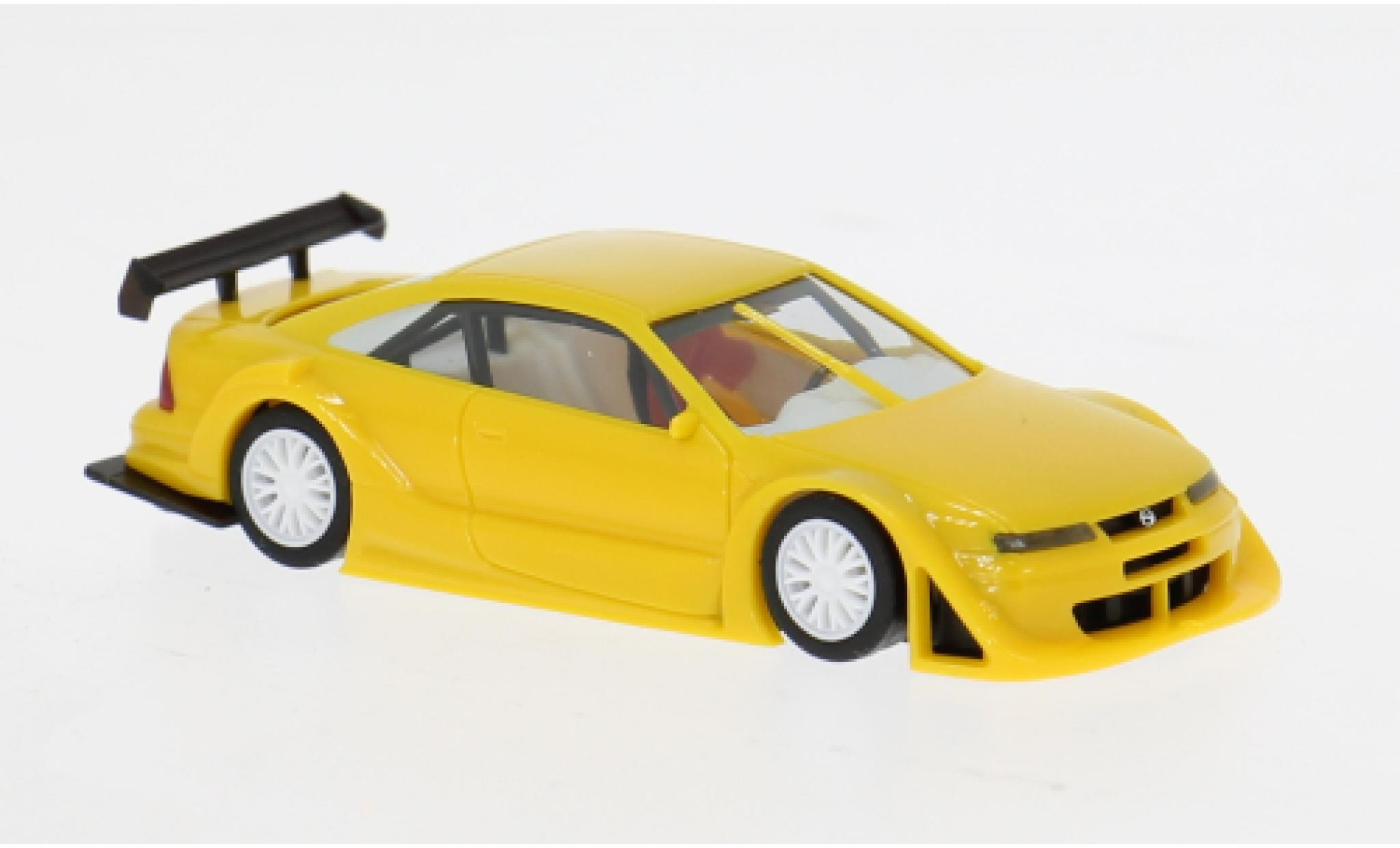 Opel Calibra 1/87 Herpa Phase IV gelb 1:87 coche miniatura