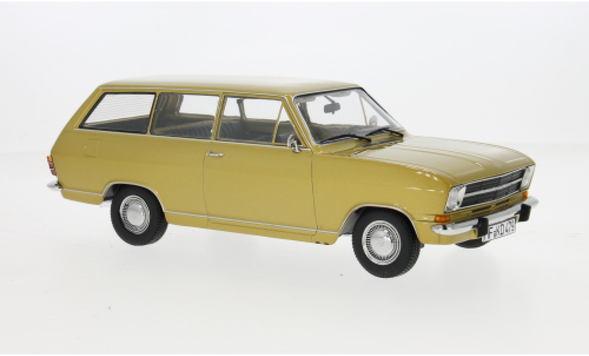 Opel Kadett 1/18 Touring B Caravan gold 1972 1:18 coche miniatura