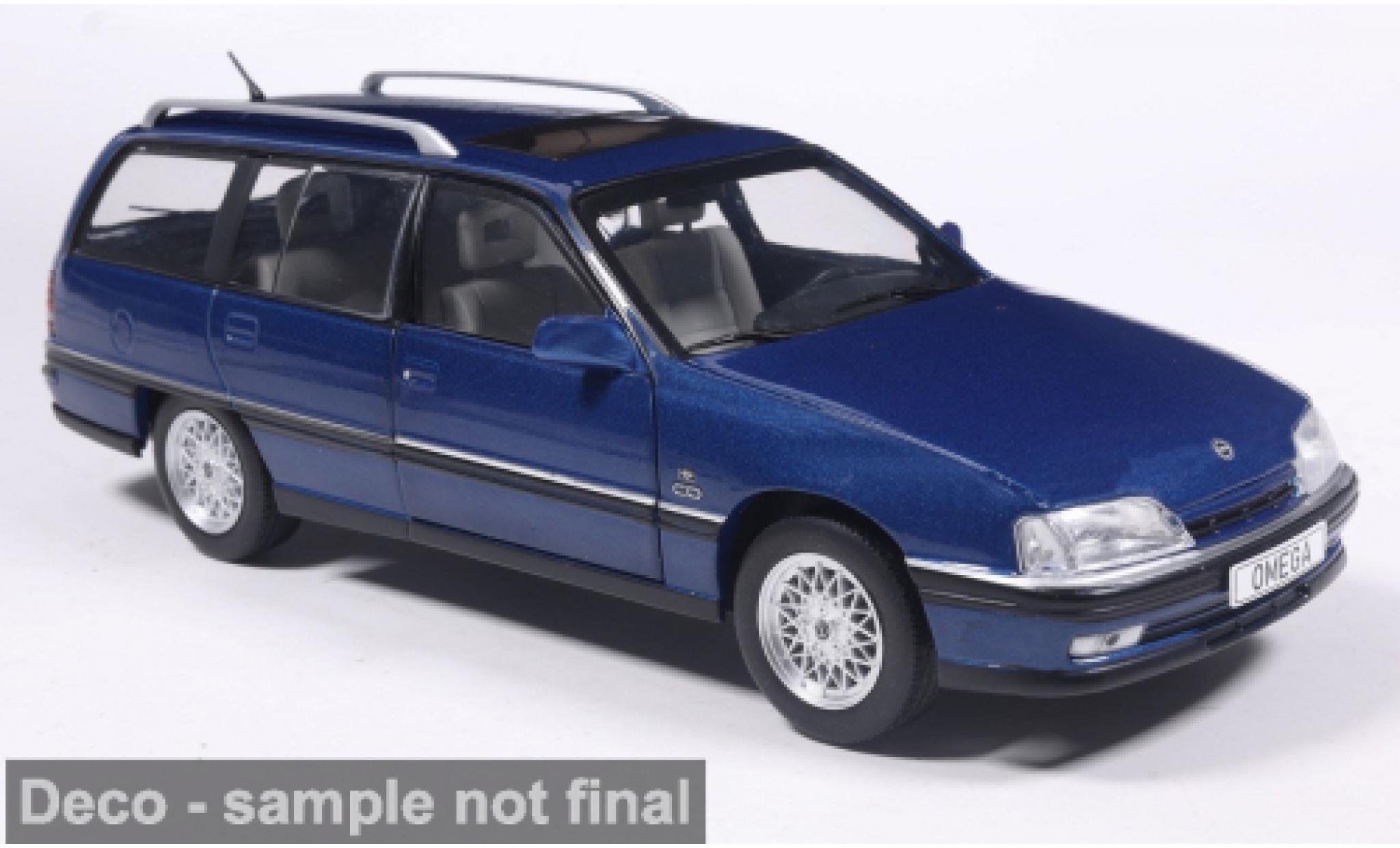 Opel Omega 1/24 WhiteBox A2 Caravan blau 1990 1:24 coche miniatura