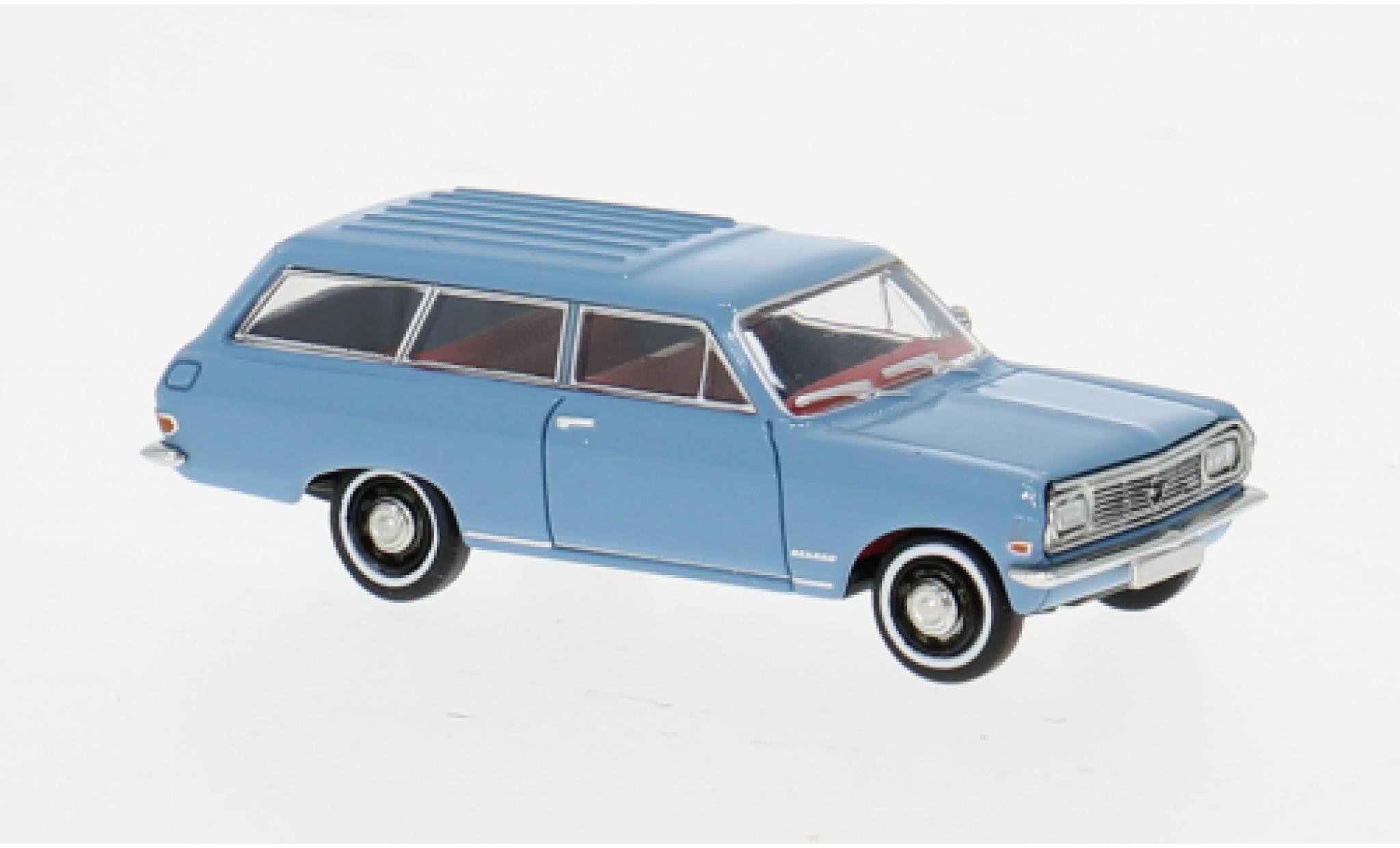 Opel Rekord 1/87 Brekina B Caravan blau 1965 1:87 coche miniatura
