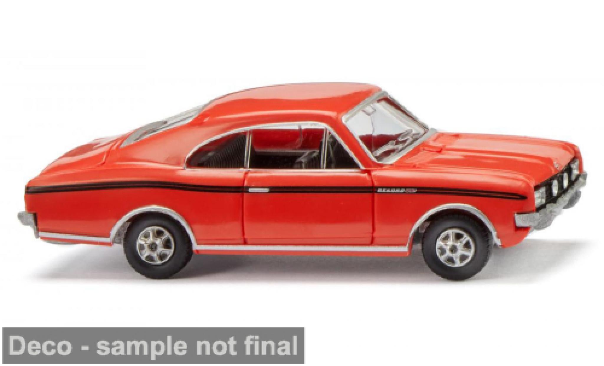 Opel Rekord 1/87 Wiking C rot 1967 1:87 coche miniatura