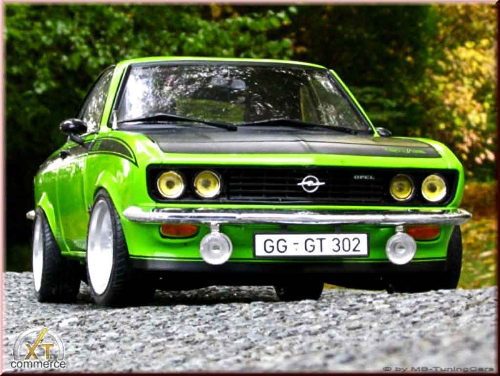 Coche miniatura Opel Manta 1/18 Norev gt/e grun 1975 jantes bbs bords larges tuning Opel Manta 1/18 Norev gt/e grun 1975 jantes bbs bords larges tuning coche miniatura