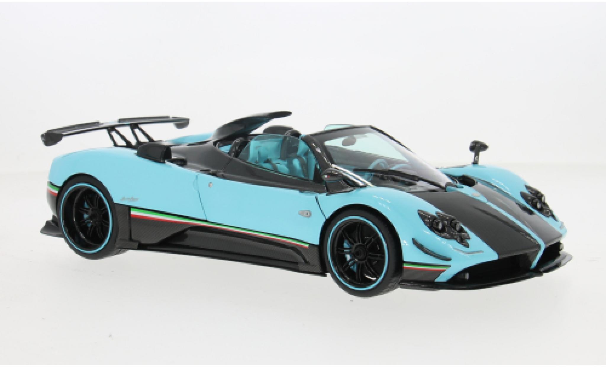 Pagani Zonda 1/18 Almost Real Uno blau/schwarz 1:18 coche miniatura