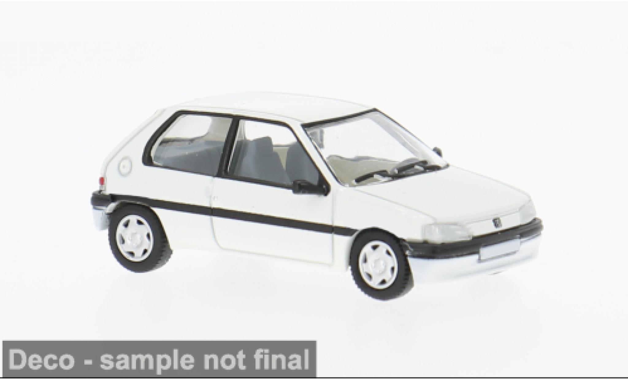 Peugeot 106 1/87 PCX87 weiss 1991 1:87 coche miniatura