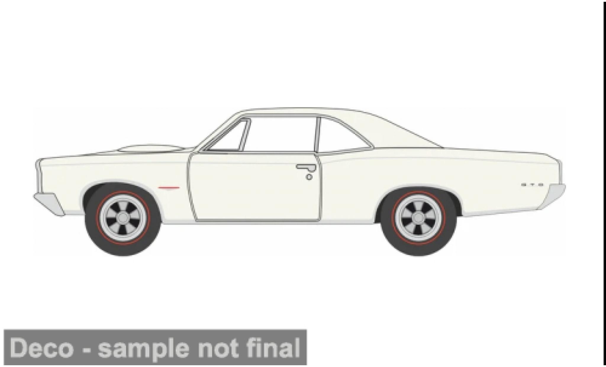 Pontiac GTO 1/87 Oxford beige 1966 1:87 coche miniatura