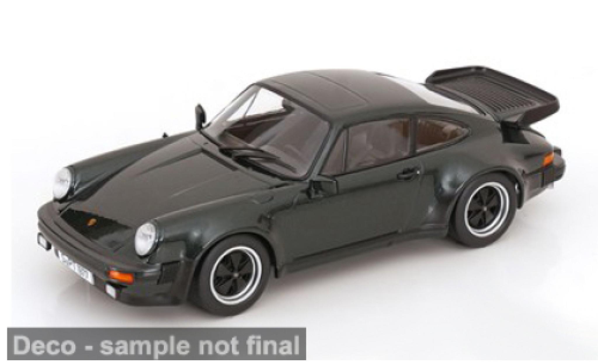 Porsche 930 Turbo 1/18 KK Scale 911  3.3 gr&uuml;n 1977 1:18 coche miniatura