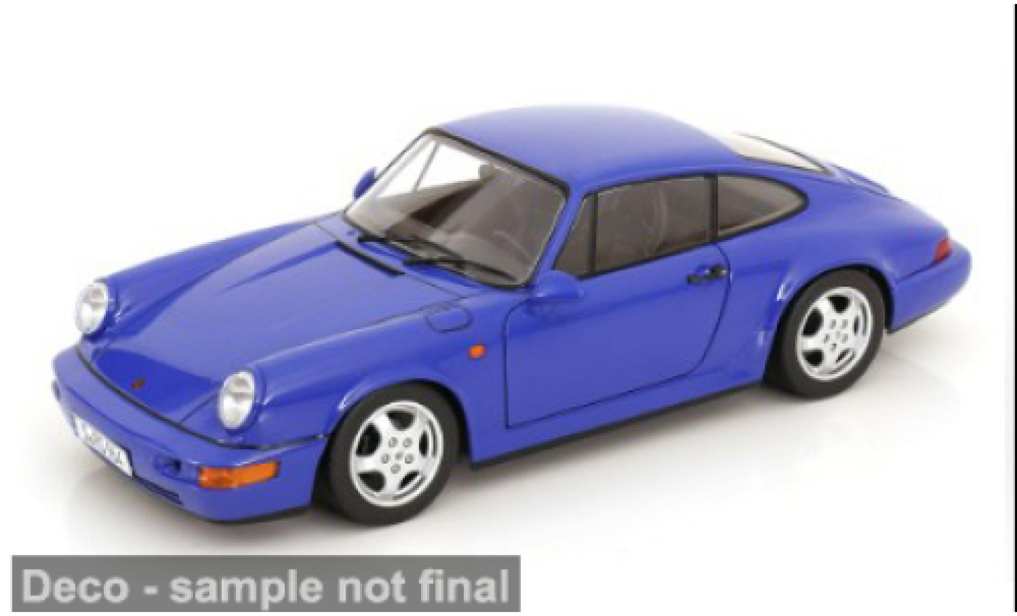 Porsche 964 1/12 KK Scale 911  RS blau 1992 1:12 coche miniatura