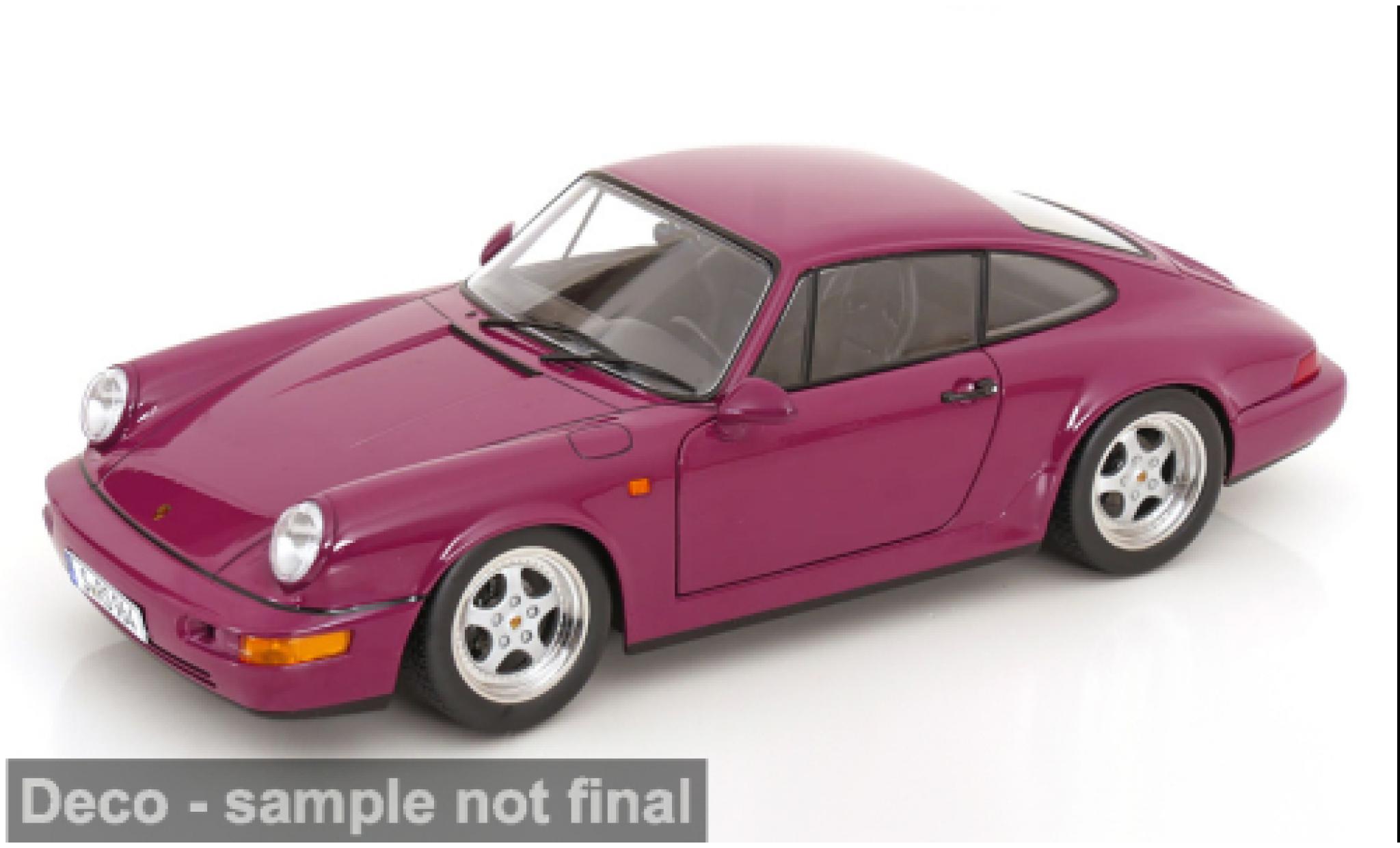Porsche 911 1/12 KK Scale 911  RS rosa 1992 1:12 coche miniatura