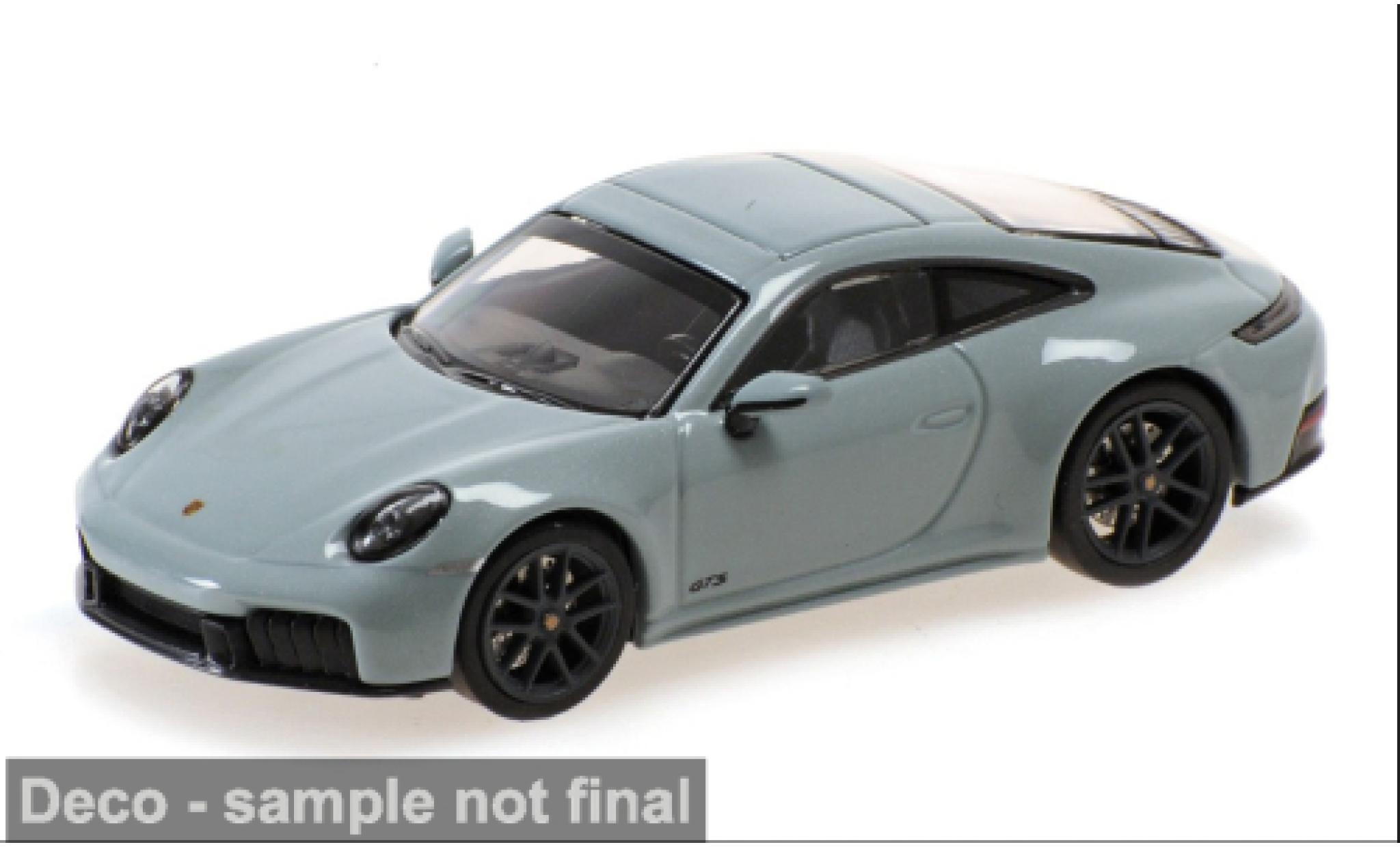 Porsche 992 GTS 1/64 Minichamps 911 (.2) Carrera grün 2025 1:64 coche miniatura