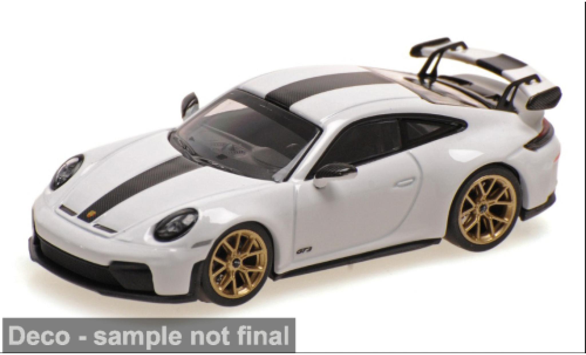 Porsche 992 GT3 1/64 Minichamps 911 (.2) weiss 2025 1:64 coche miniatura