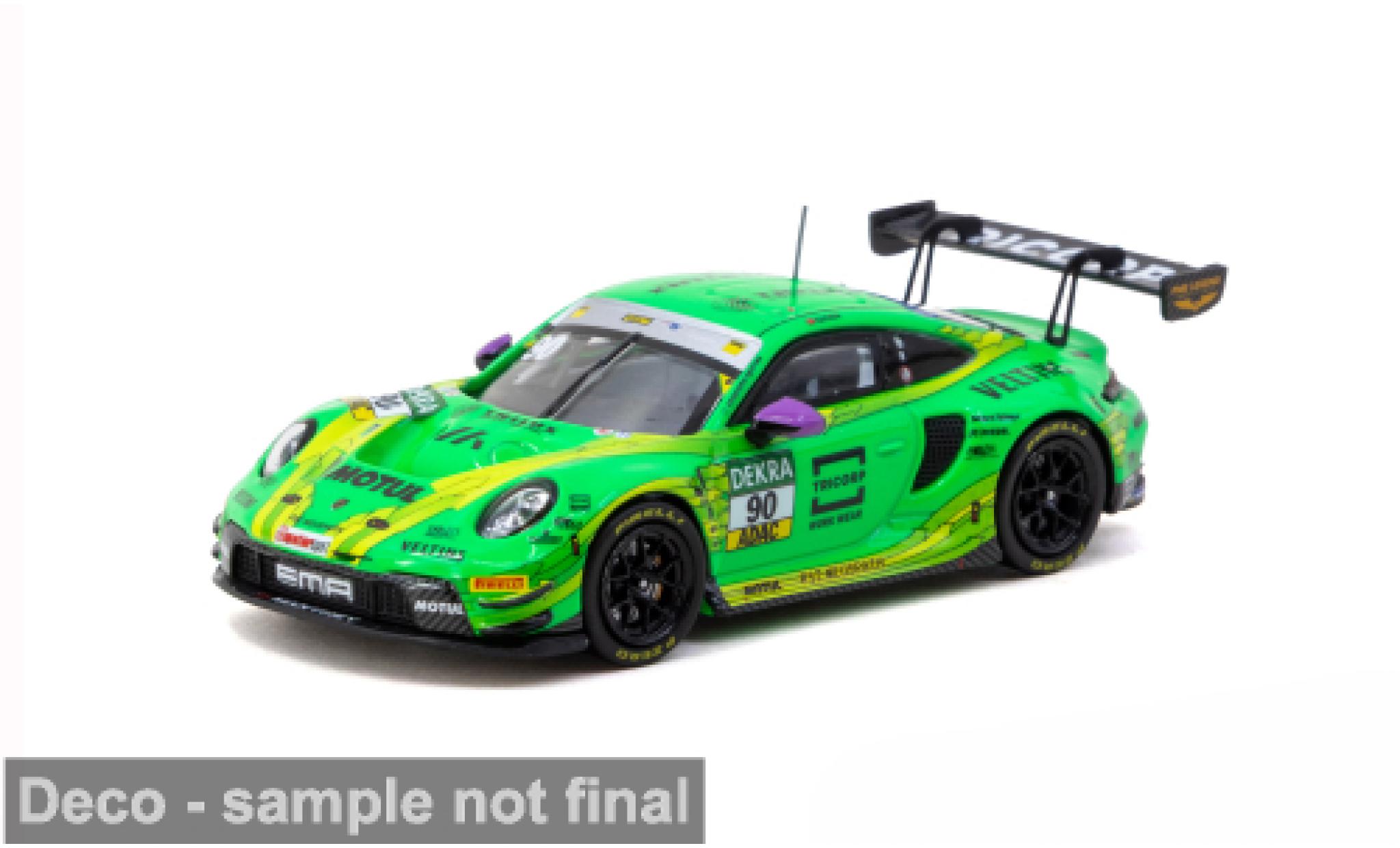 Porsche 992 GT3 R 1/64 Tarmac Works 911  DTM 2025 #90 1:64 coche miniatura