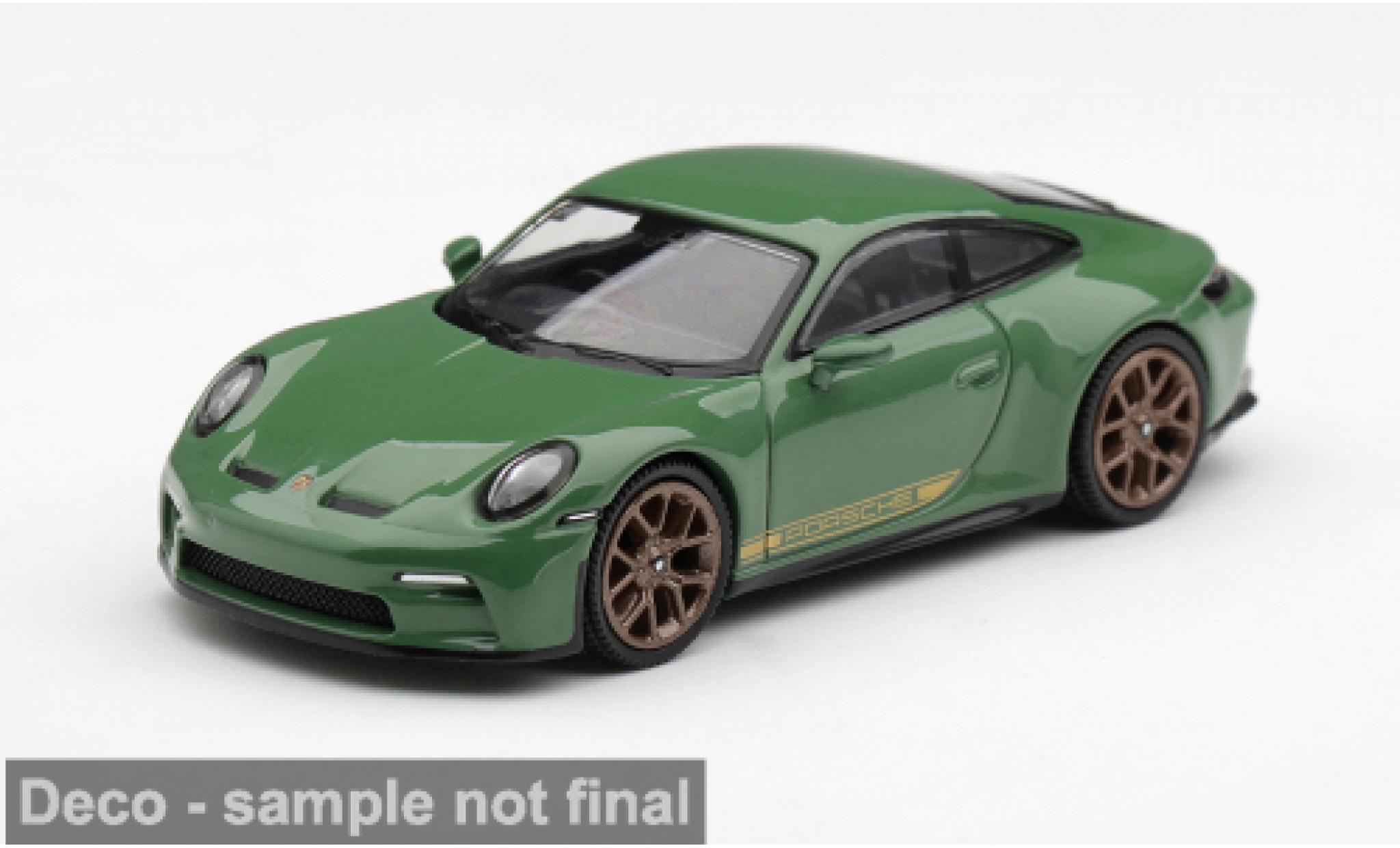 Porsche 992 GT3 R 1/64 Mini GT 911  S gr&Atilde;&frac14;n 2022 1:64 coche miniatura
