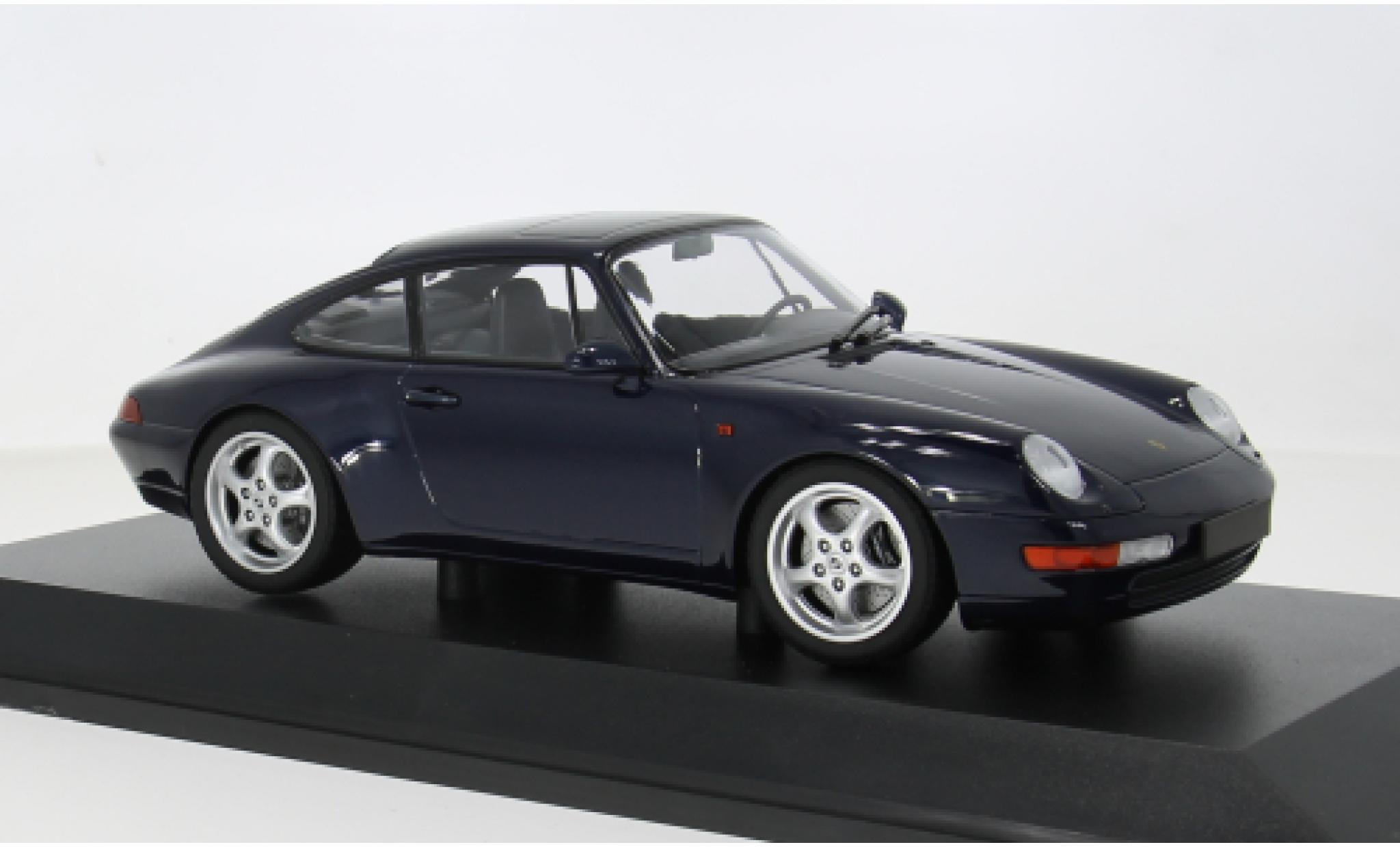 Porsche 993 1/18 Minichamps 911  blau 1 1:18 coche miniatura