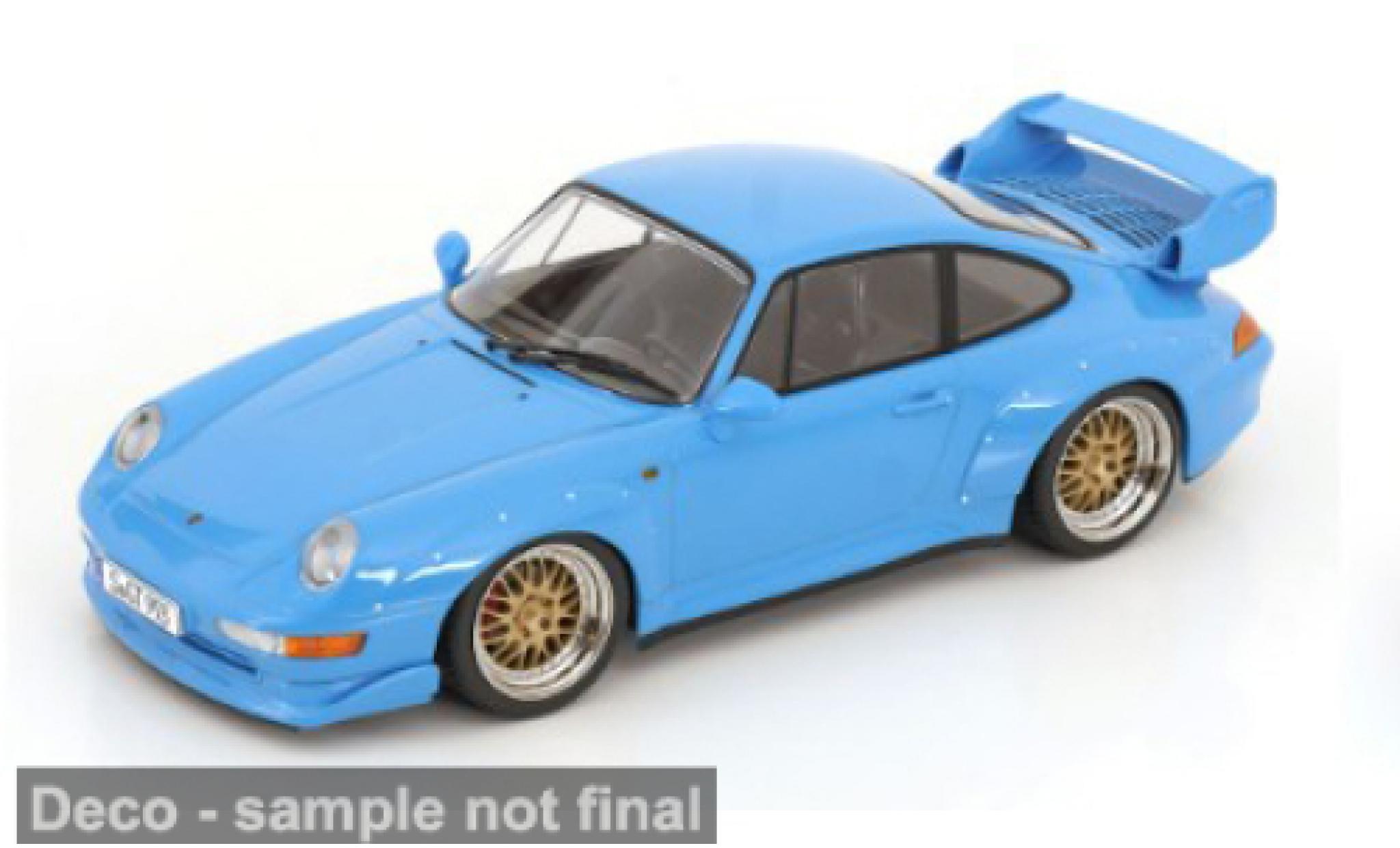 Porsche 993 GT2 1/18 KK Scale 911  blau 1996 1:18 coche miniatura