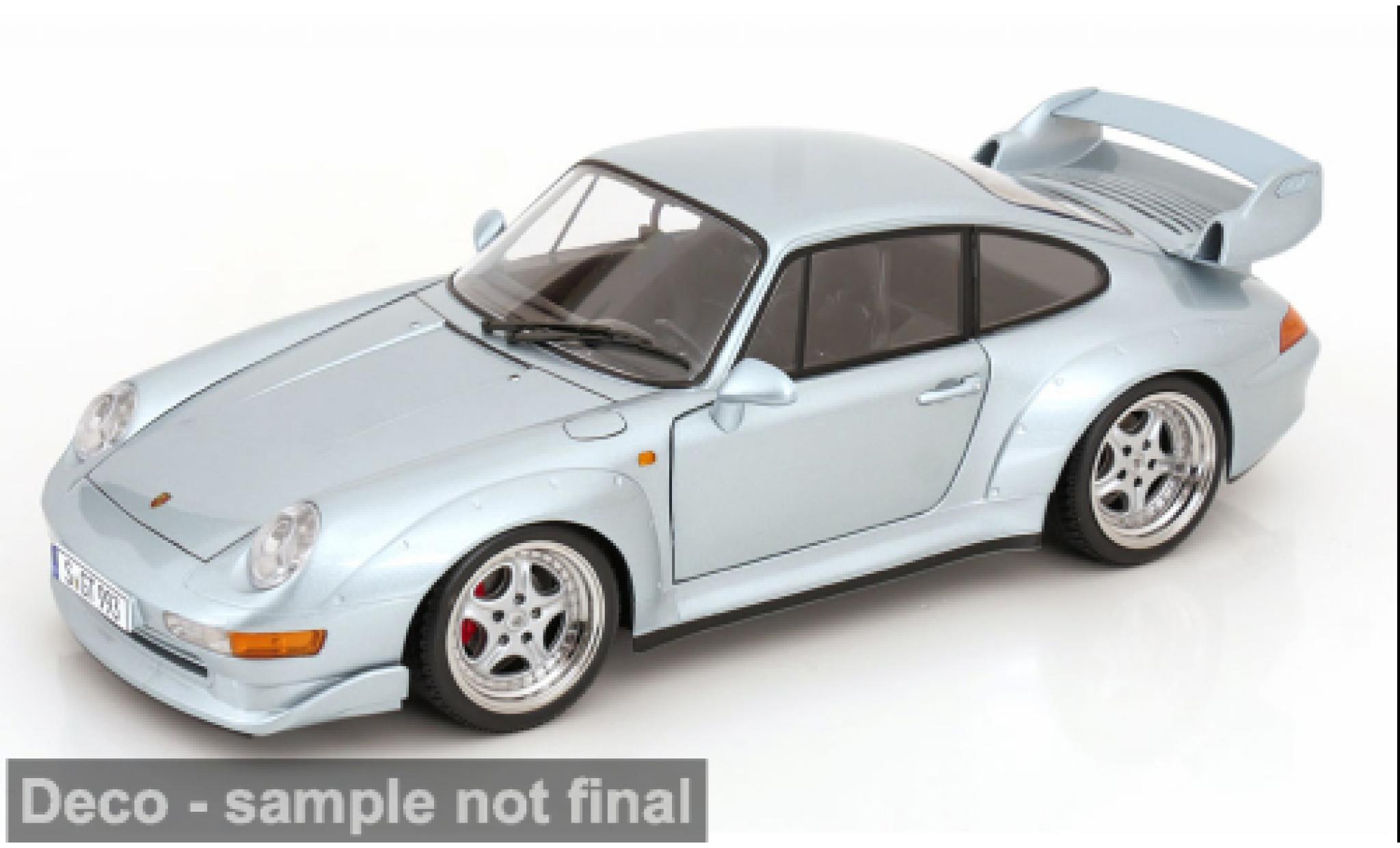 Porsche 993 GT2 1/12 KK Scale 911  silber 1996 1:12 coche miniatura