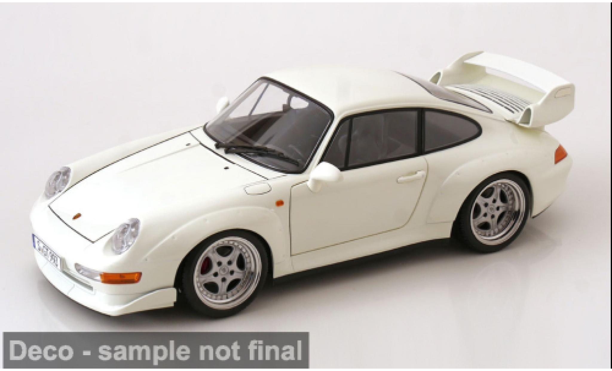 Porsche 993 GT2 1/12 KK Scale 911  weiss 1996 1:12 coche miniatura