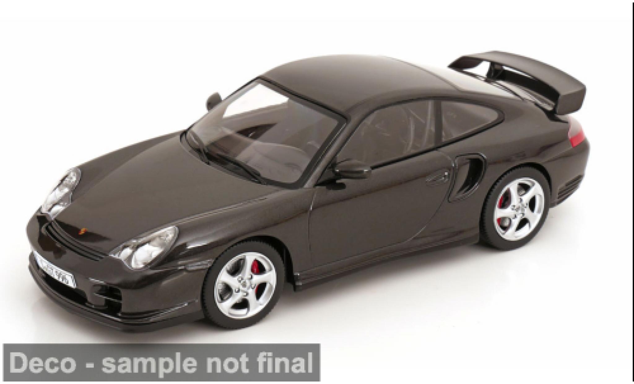 Porsche 996 GT2 1/18 KK Scale 911  schwarz 2001 1:18 coche miniatura