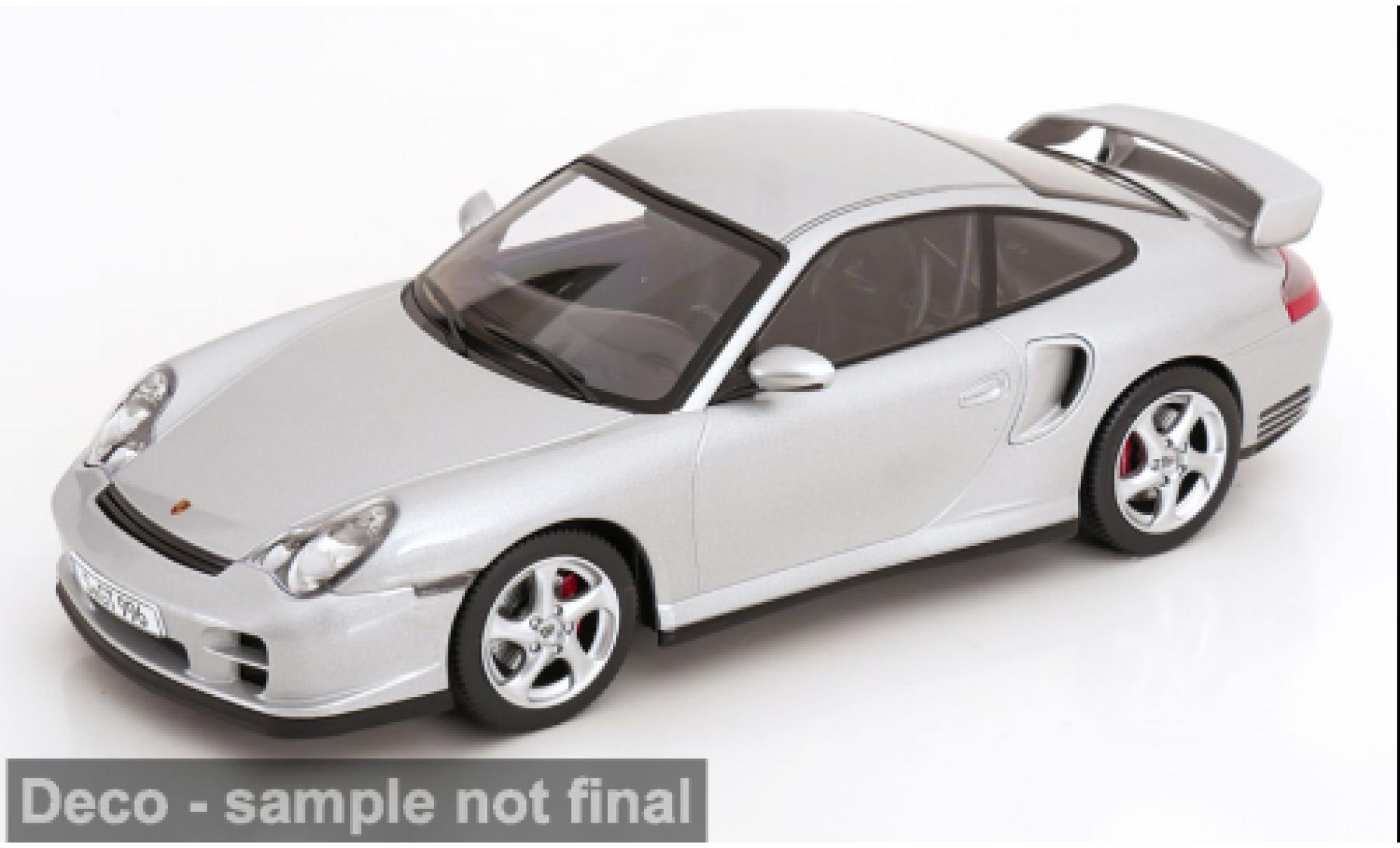 Porsche 996 GT2 1/18 KK Scale 911  silber 2001 1:18 coche miniatura