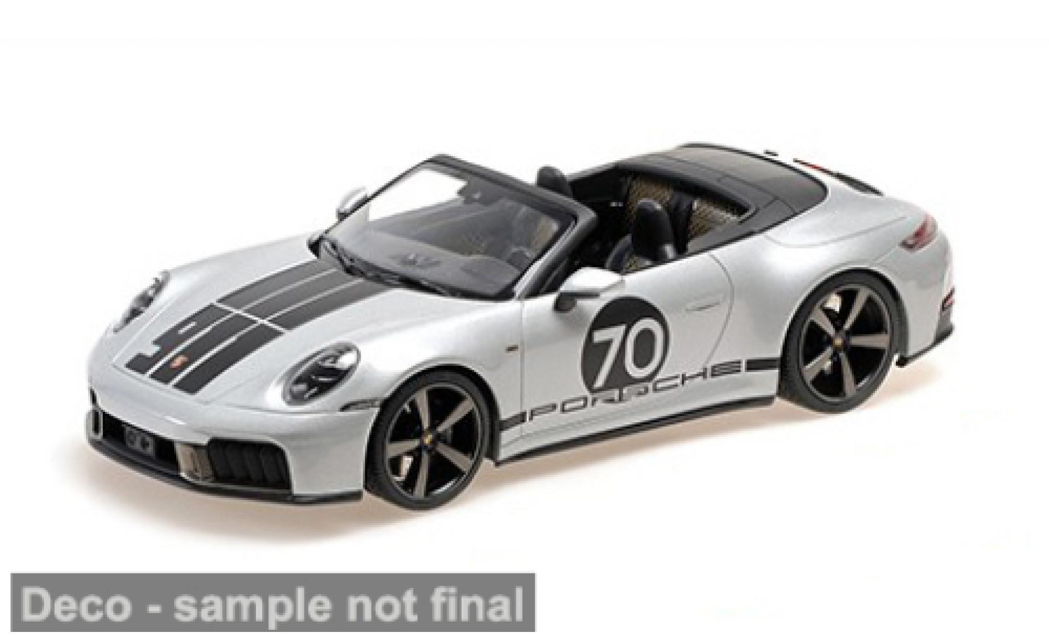 Porsche 911 1/18 Minichamps Carrera GTS Cabriolet silber 2025 1:18 coche miniatura